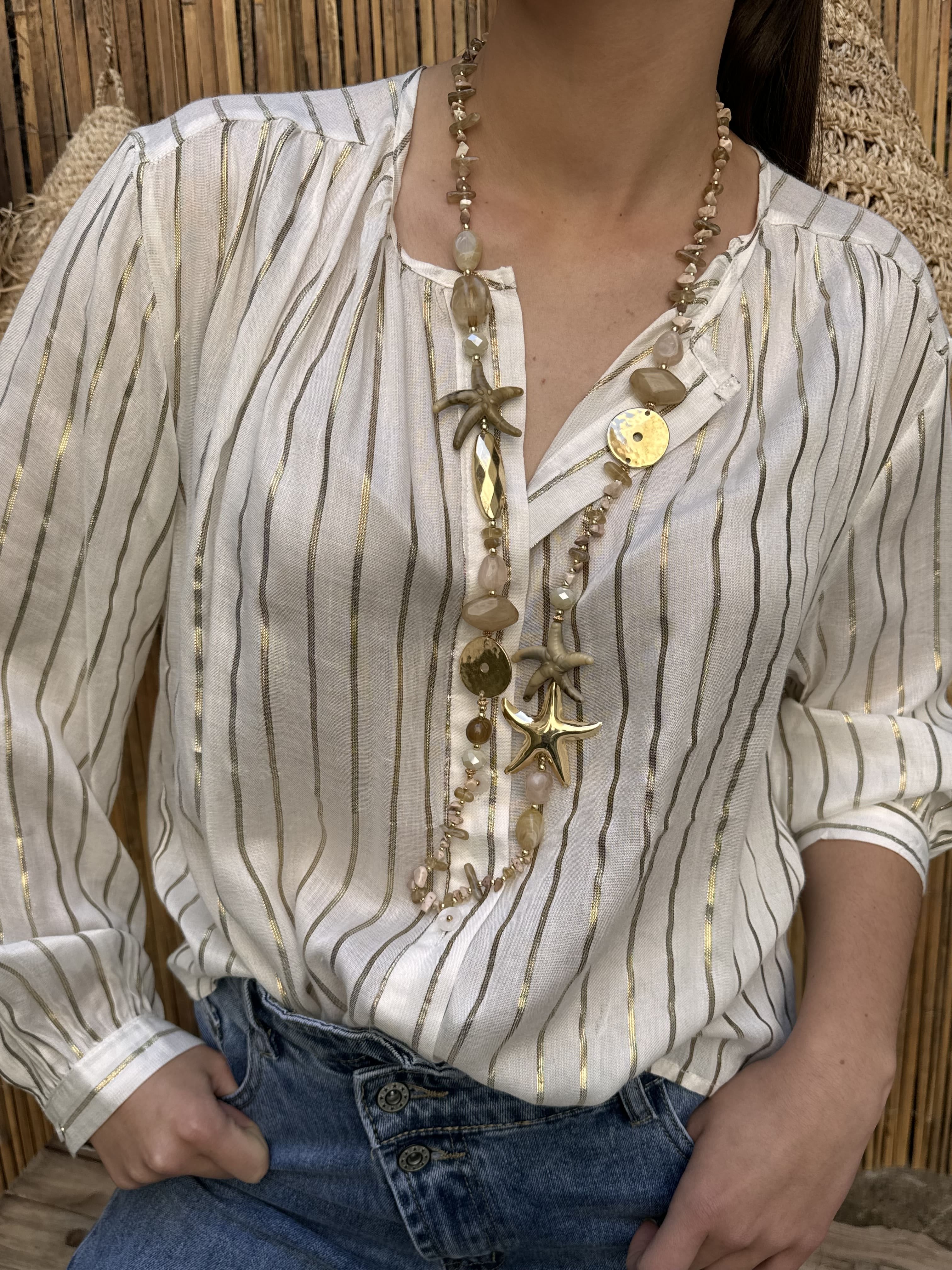 Blouse | MARILOU | Ecru