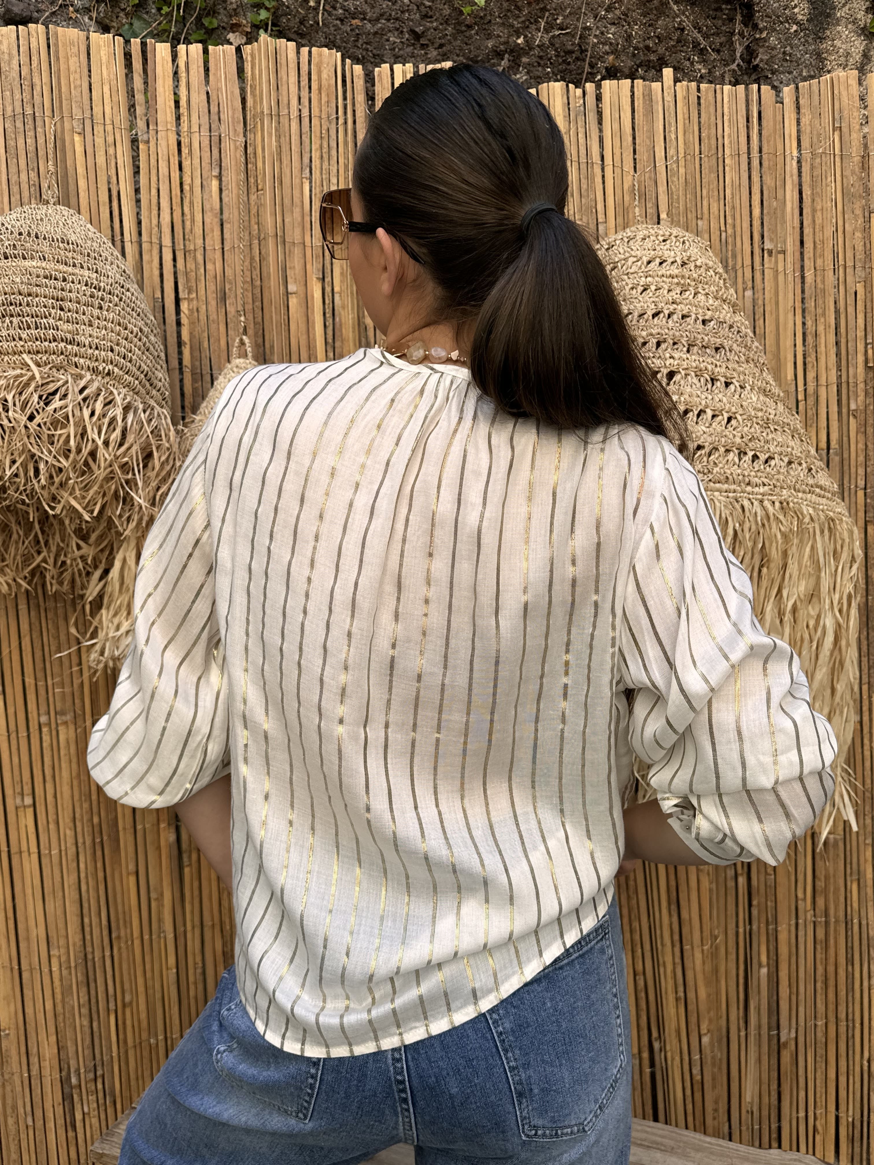 Blouse | MARILOU | Ecru