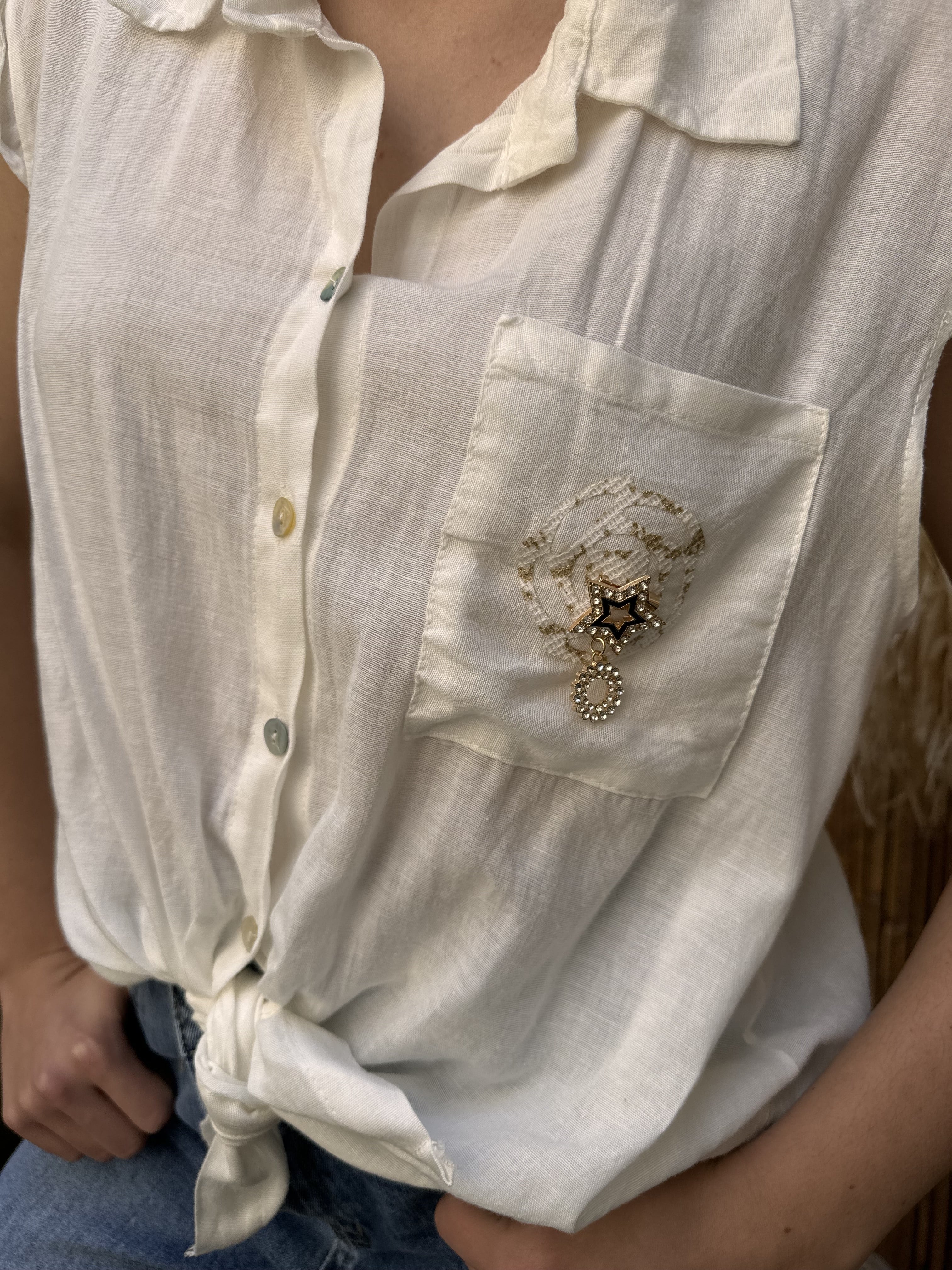 Chemise | STELLINA | Blanche