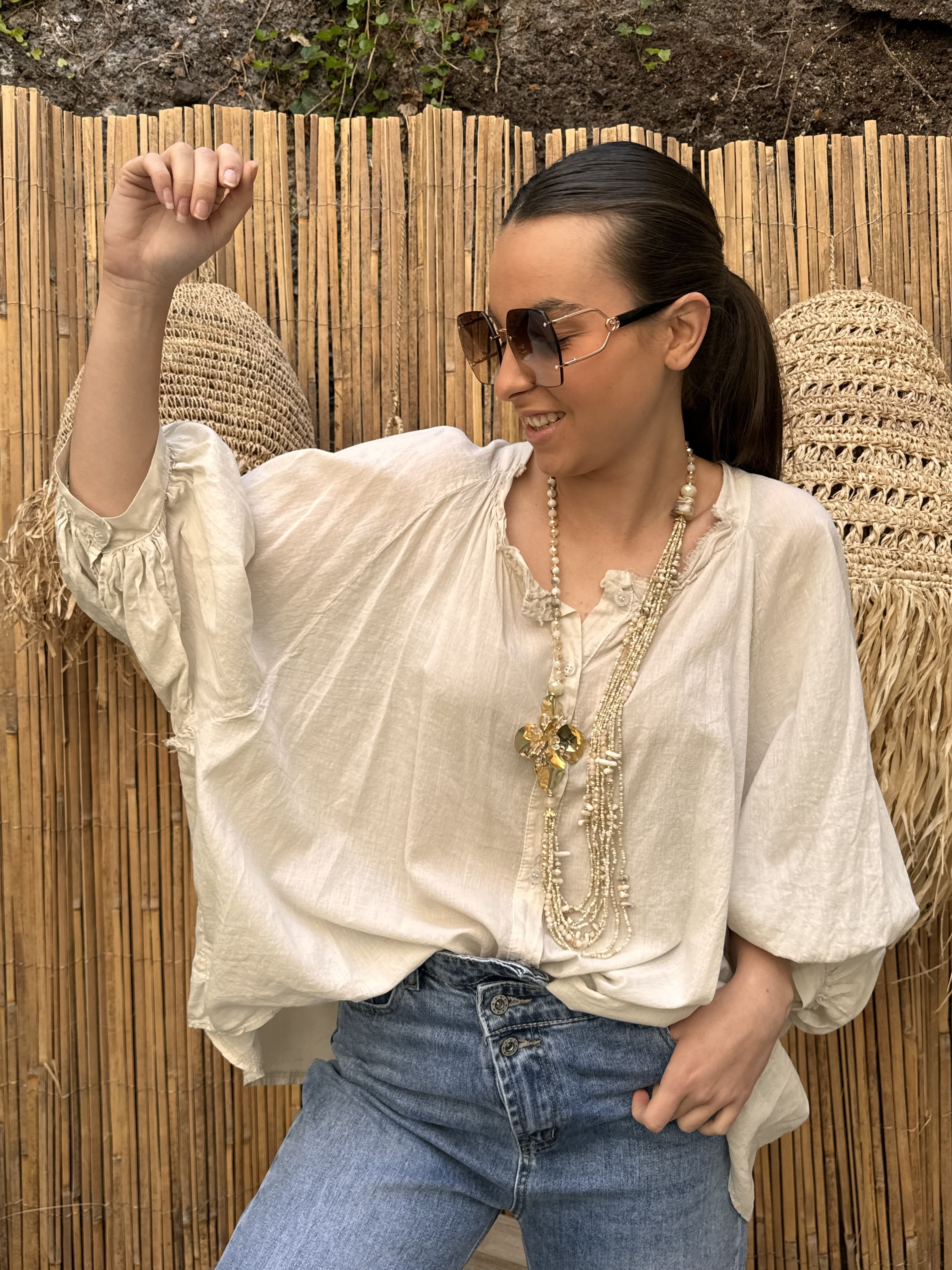 Chemise | LUNARIA | Beige