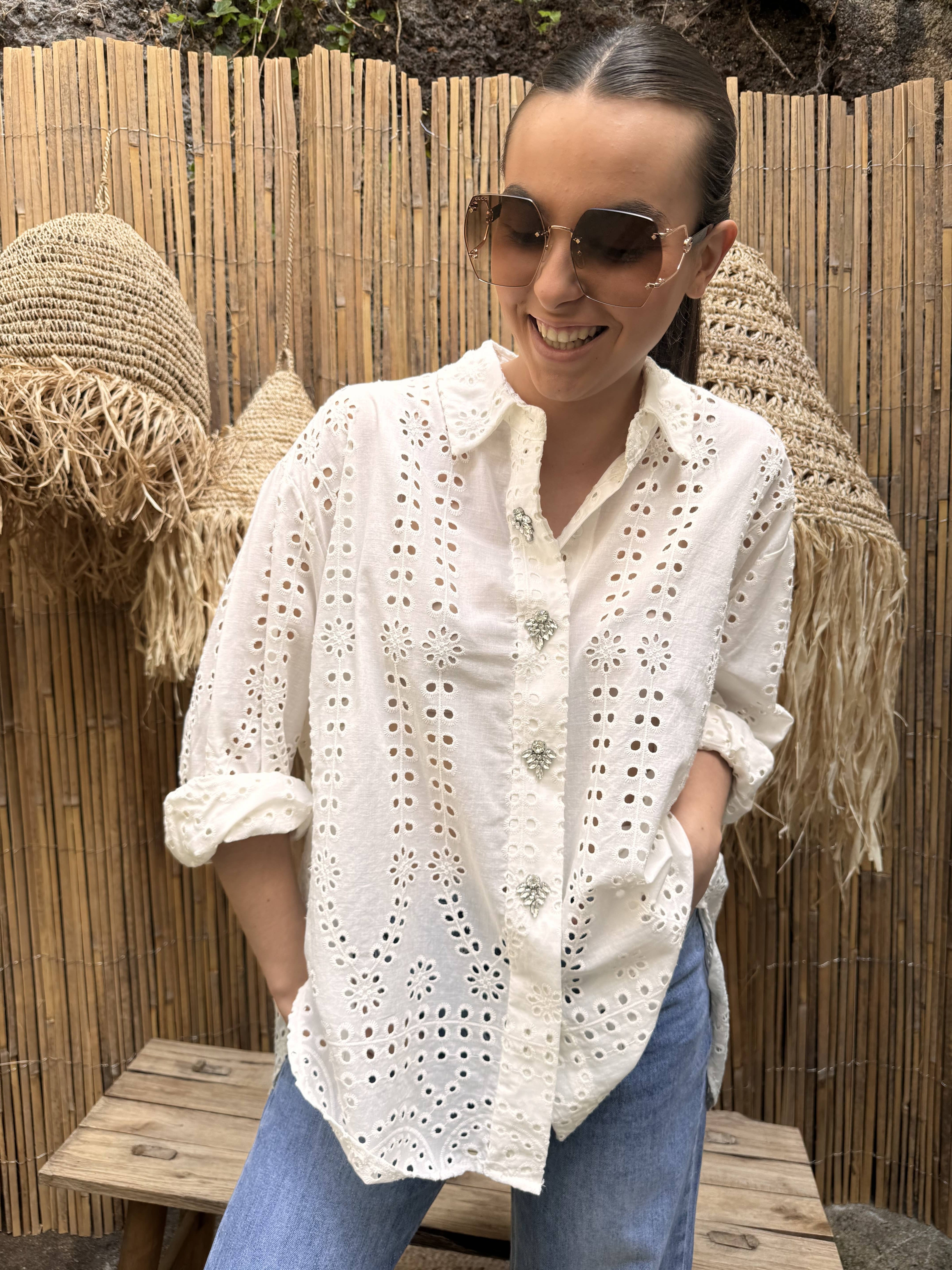 Chemise | EVANIA | Blanc Cassé