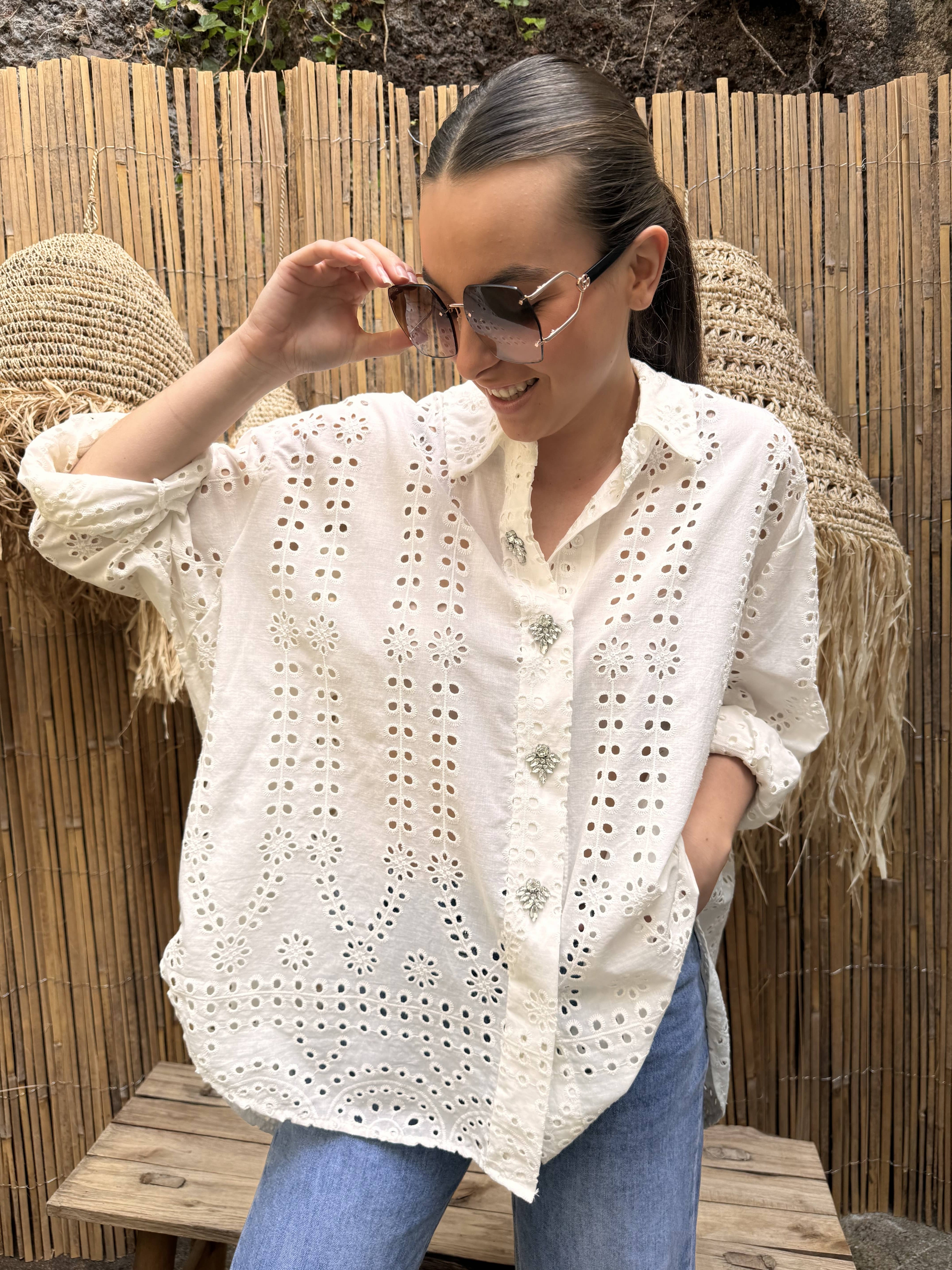 Chemise | EVANIA | Blanc Cassé