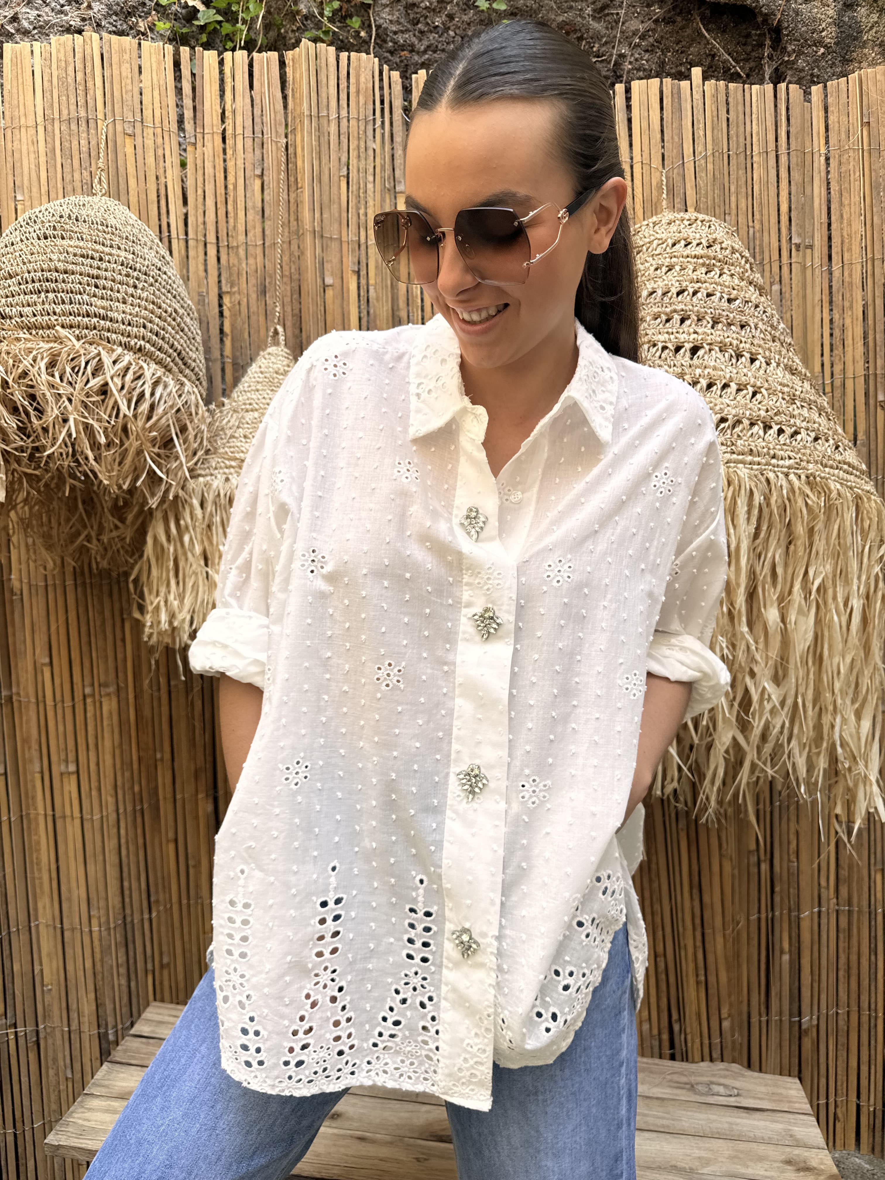 Chemise | EVANIA | Blanc
