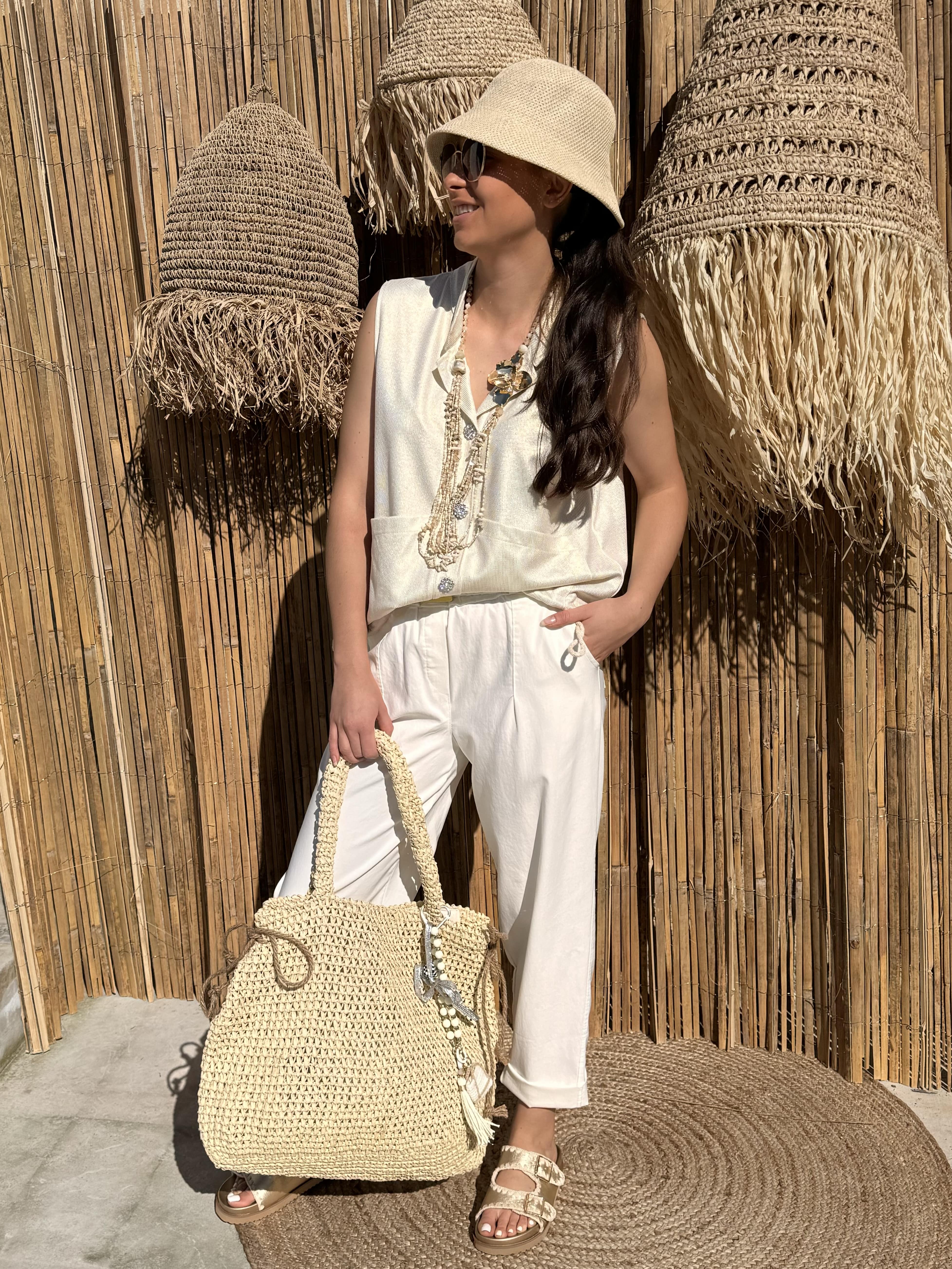 Gilet | LUREXIA | Doré Clair