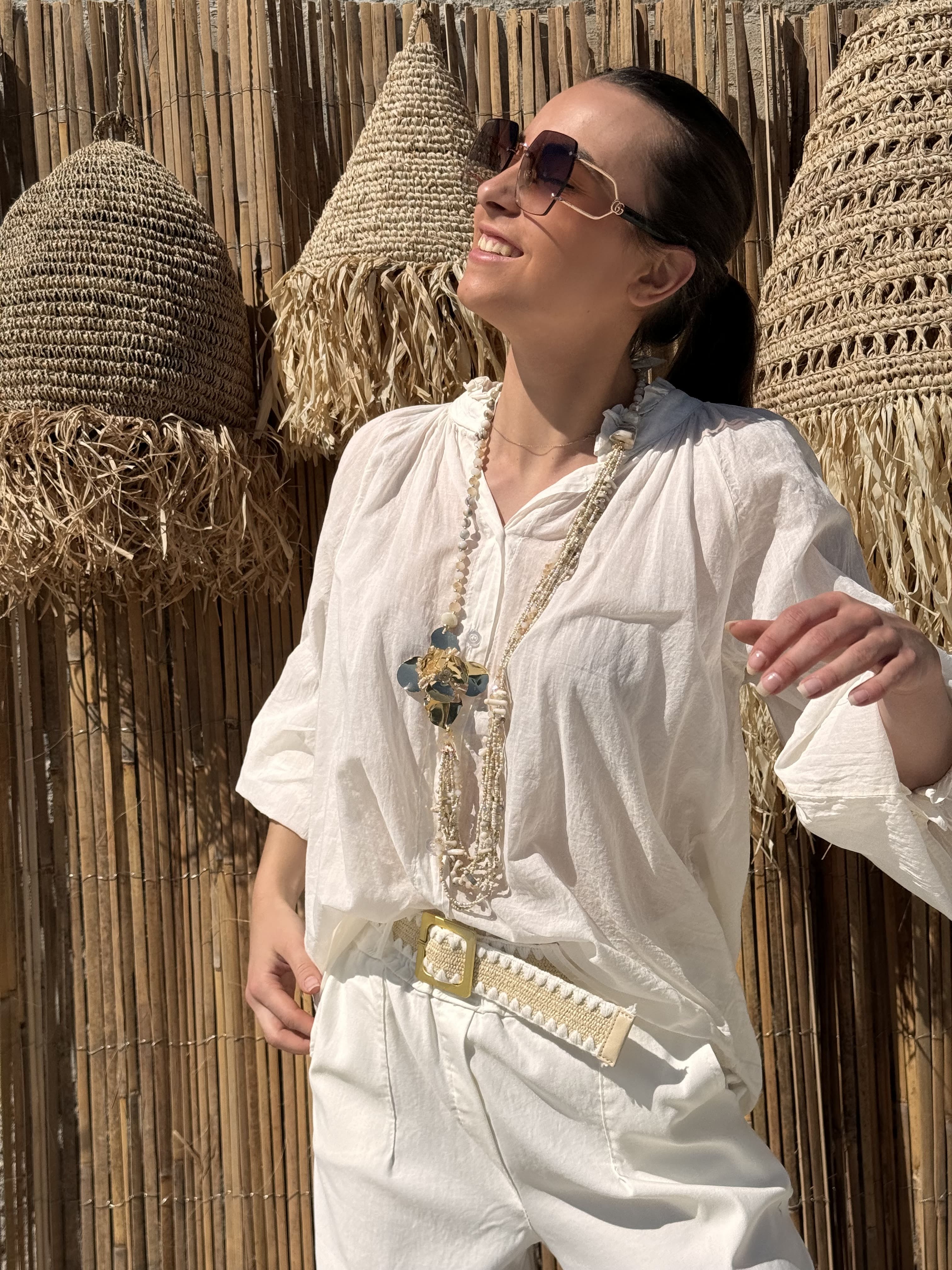 Blouse | AUDE | Blanc