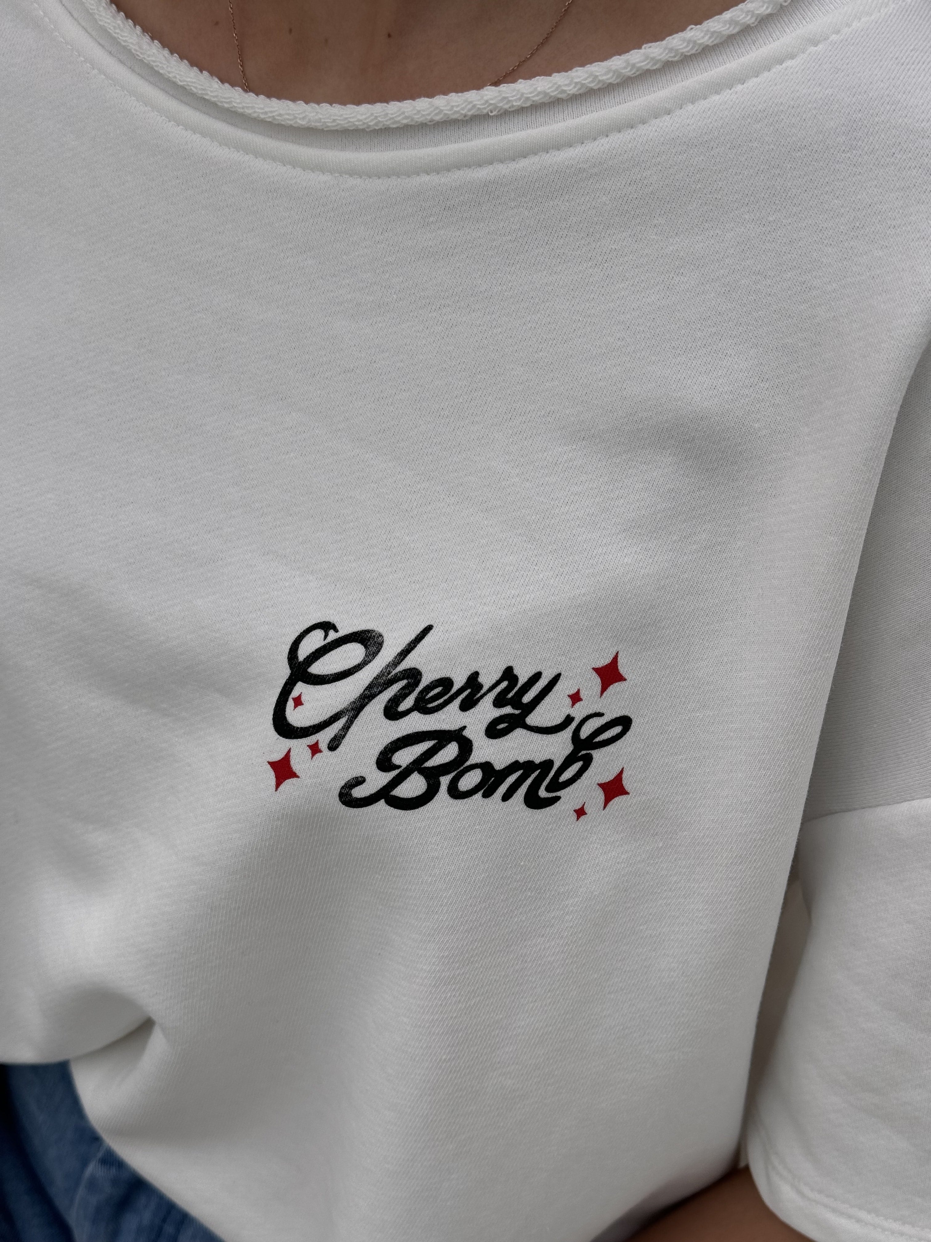 Sweat | CALISTA | Blanc