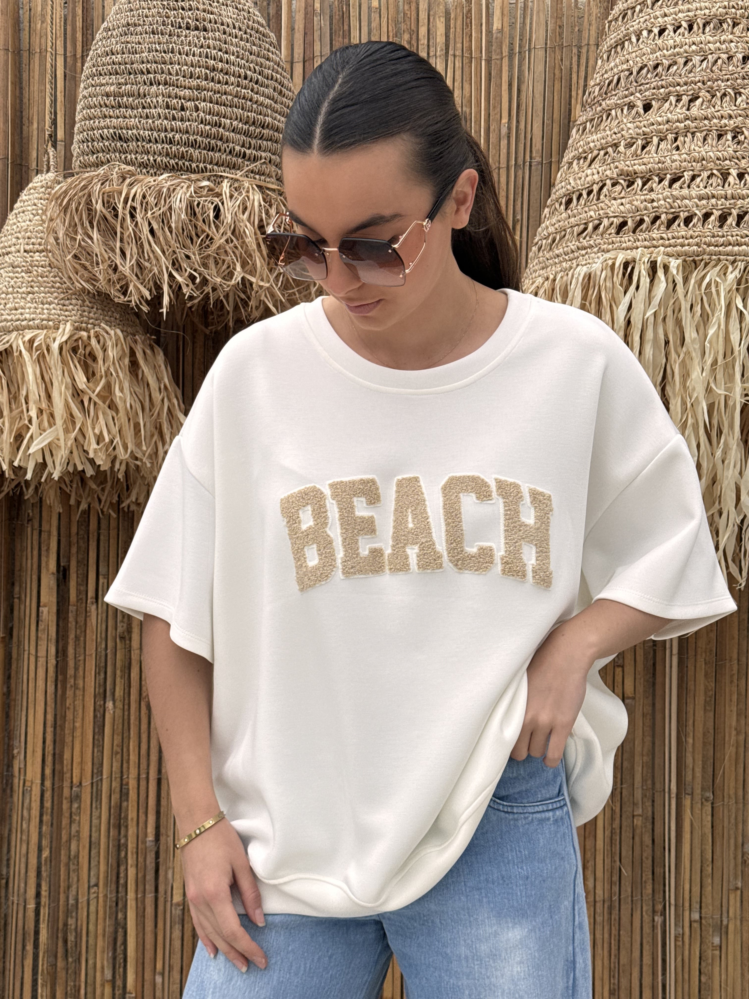 Sweat | MALOU | Blanc