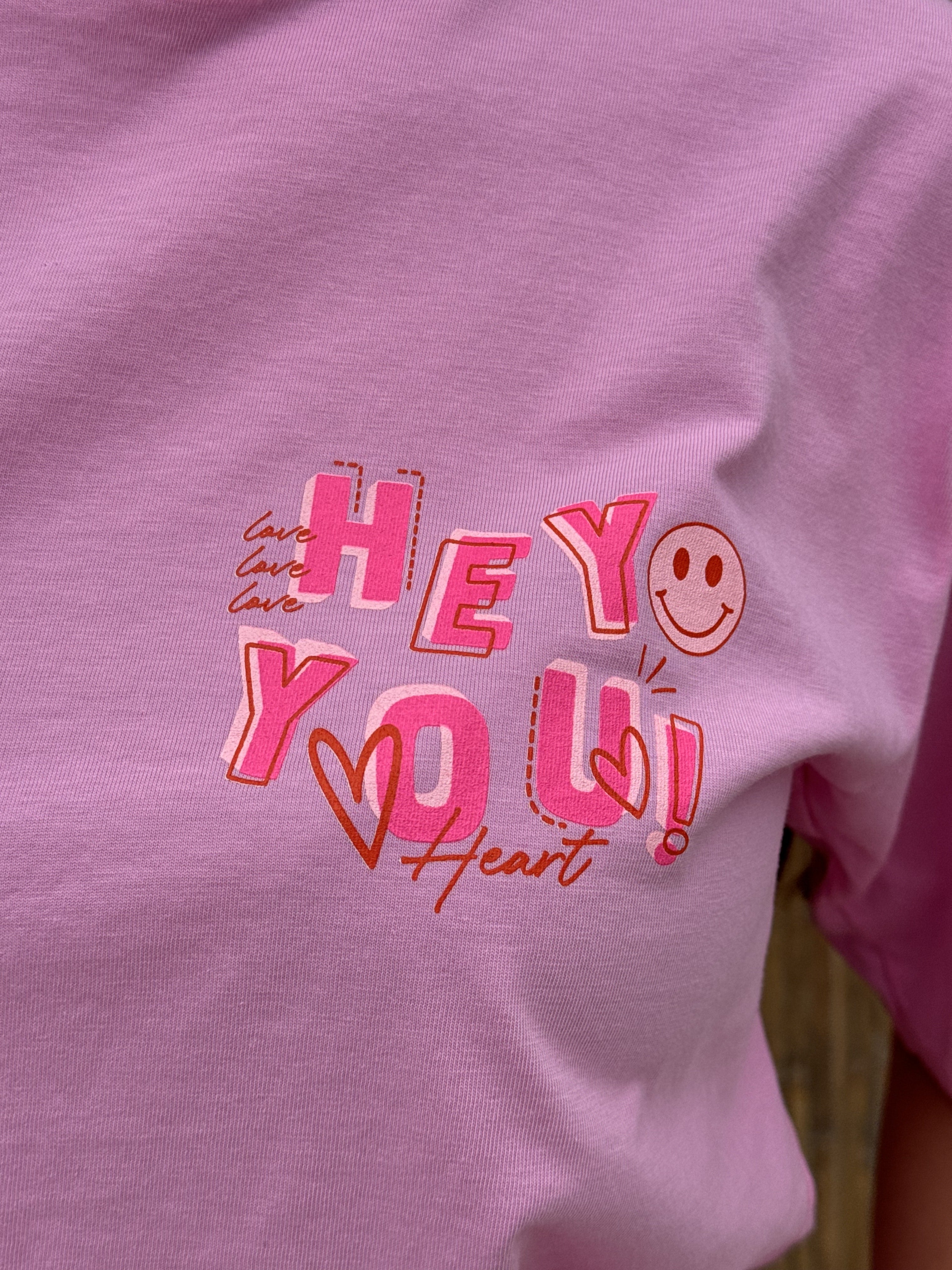 T-shirt | LENA | Rose