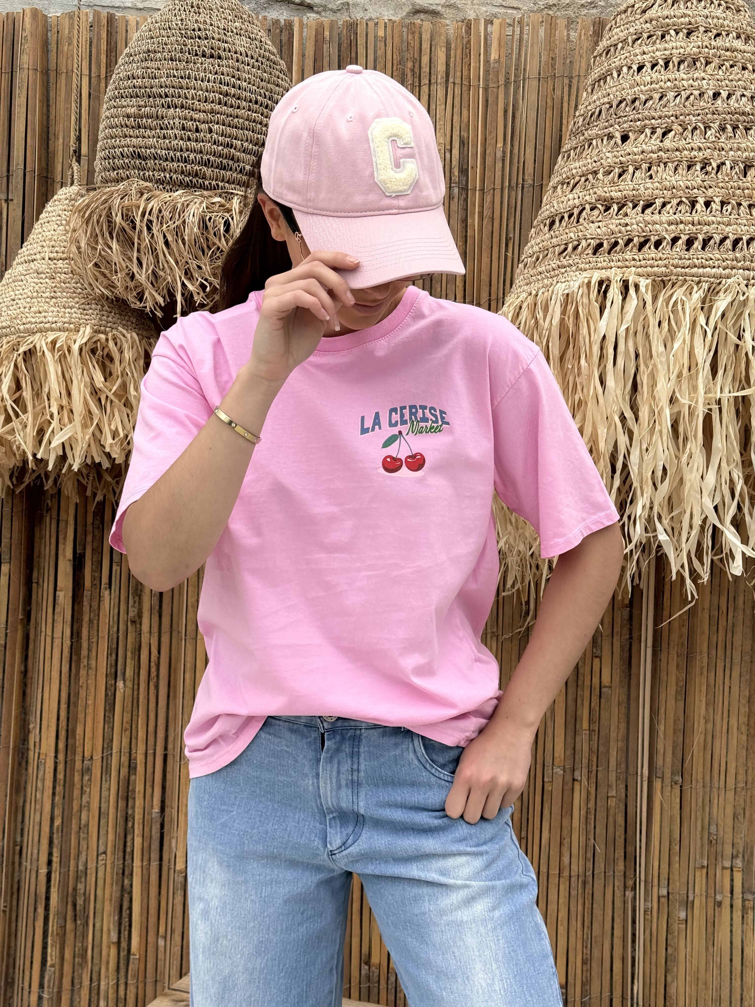 T-shirt | MILA | Rose