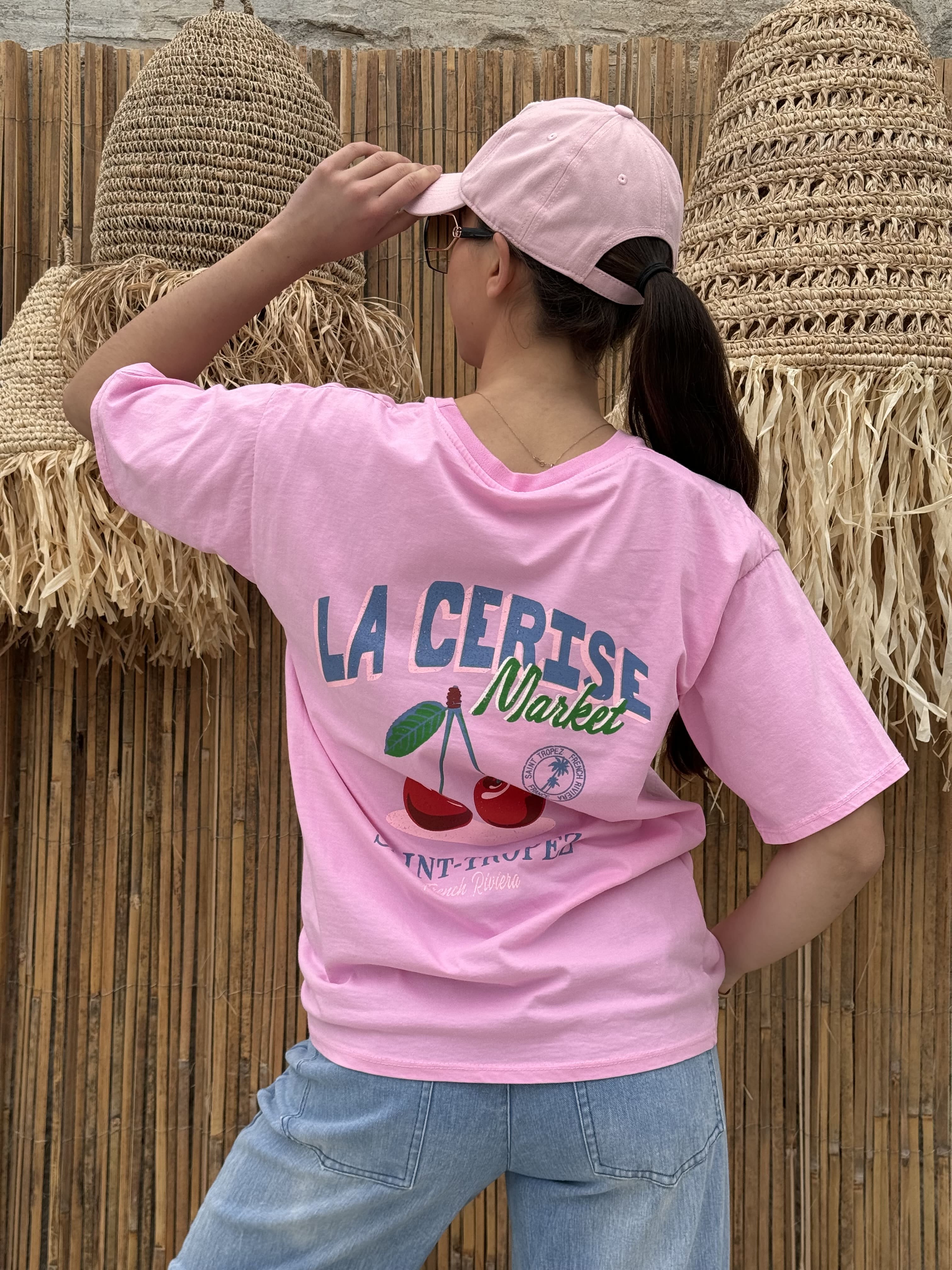 T-shirt | MILA | Rose