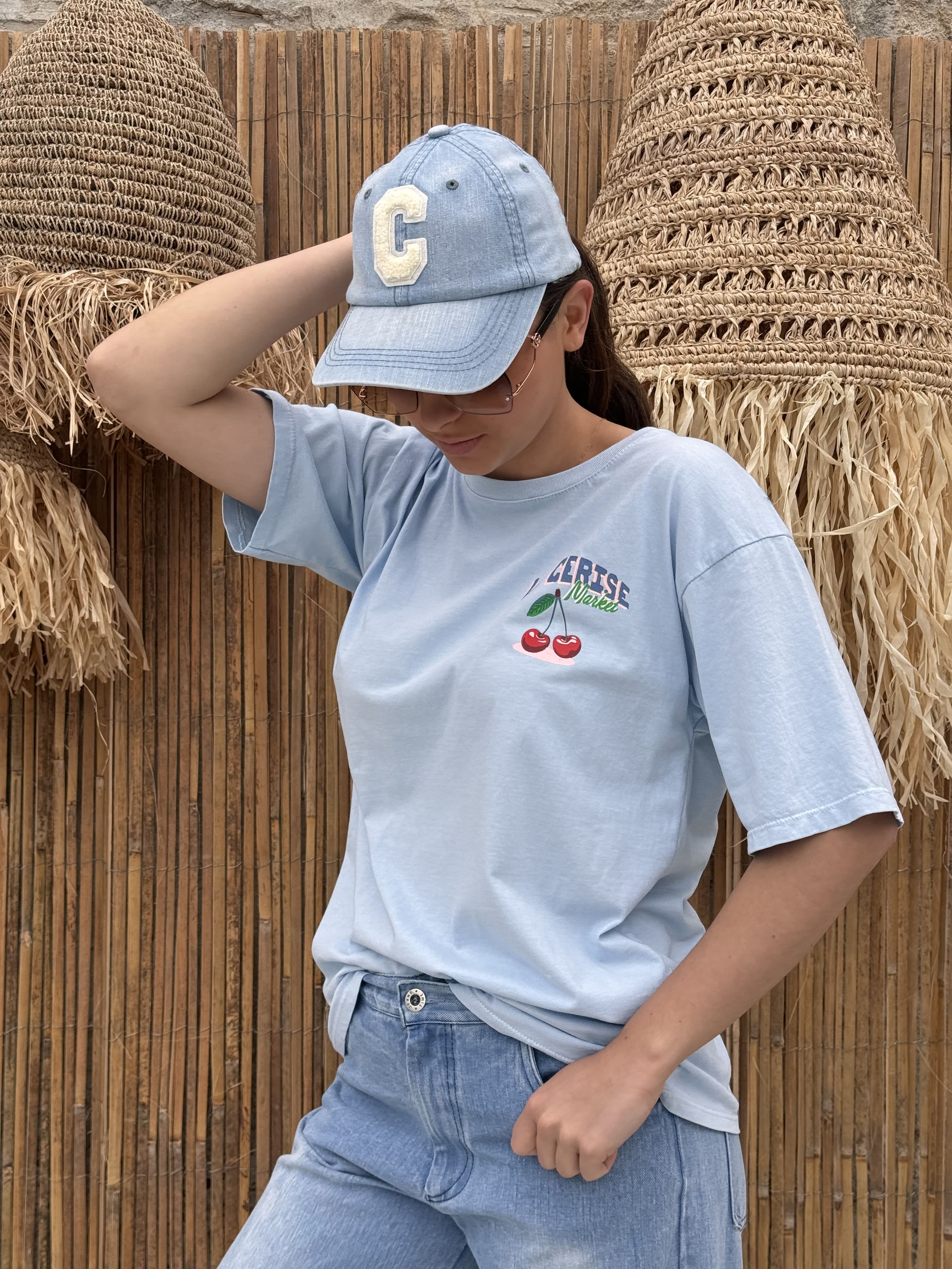 T-shirt | MILA | Bleu