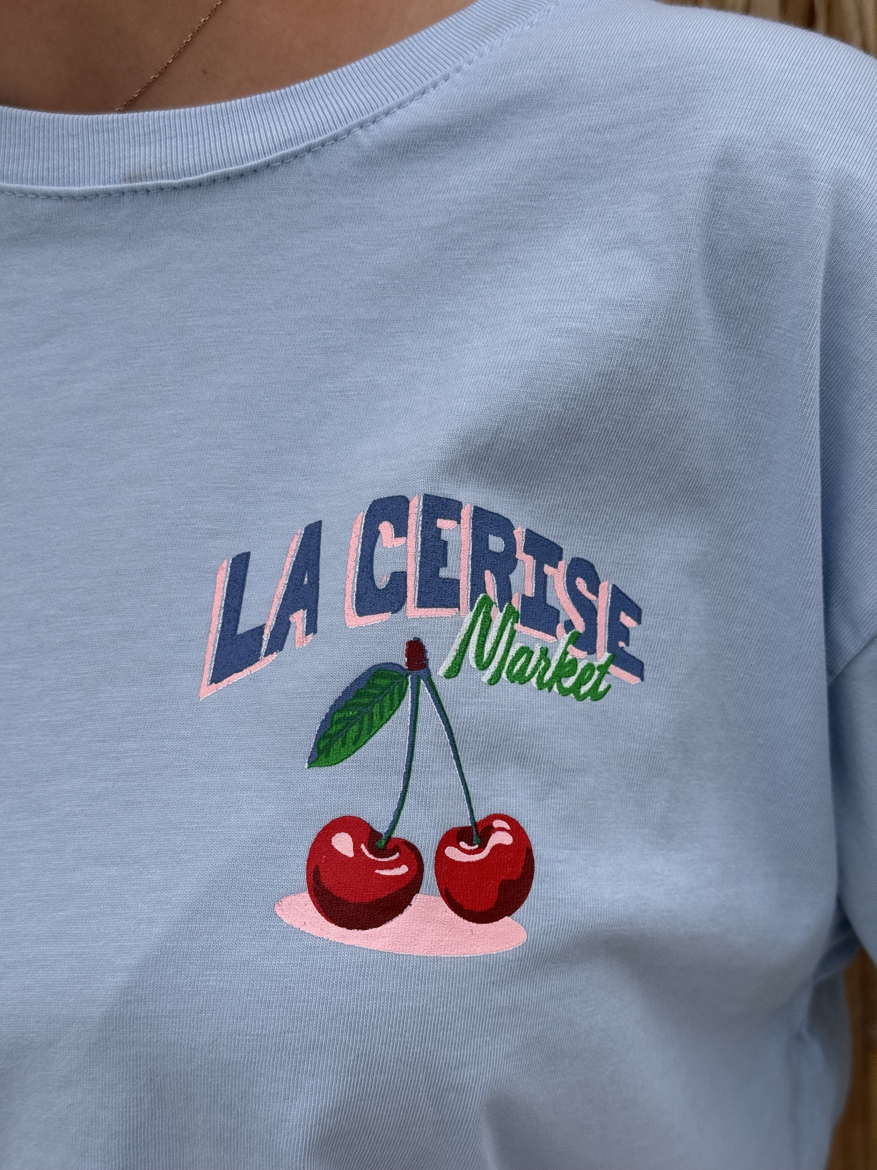 T-shirt | MILA | Bleu