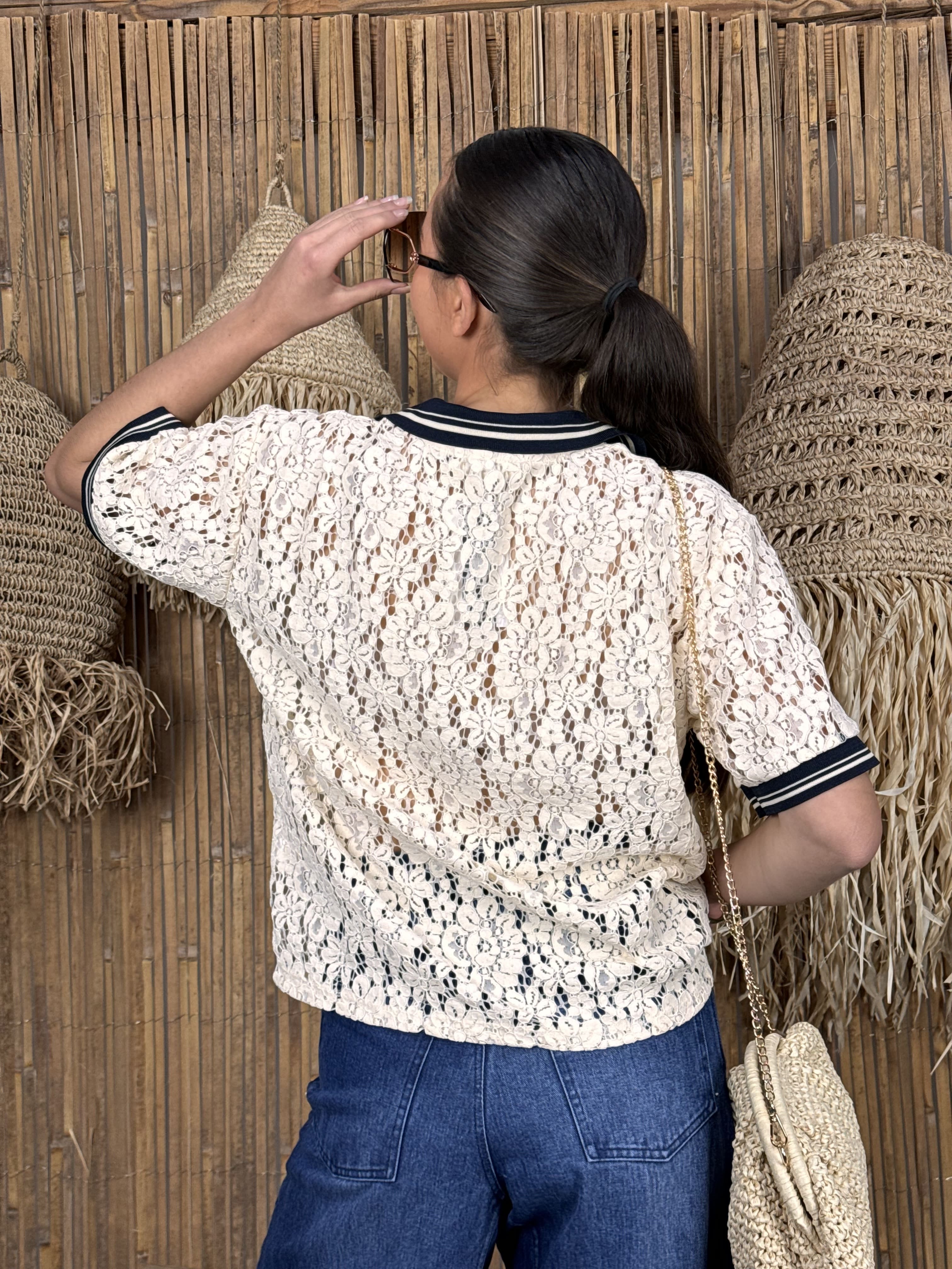 T-shirt | LOLA | Beige