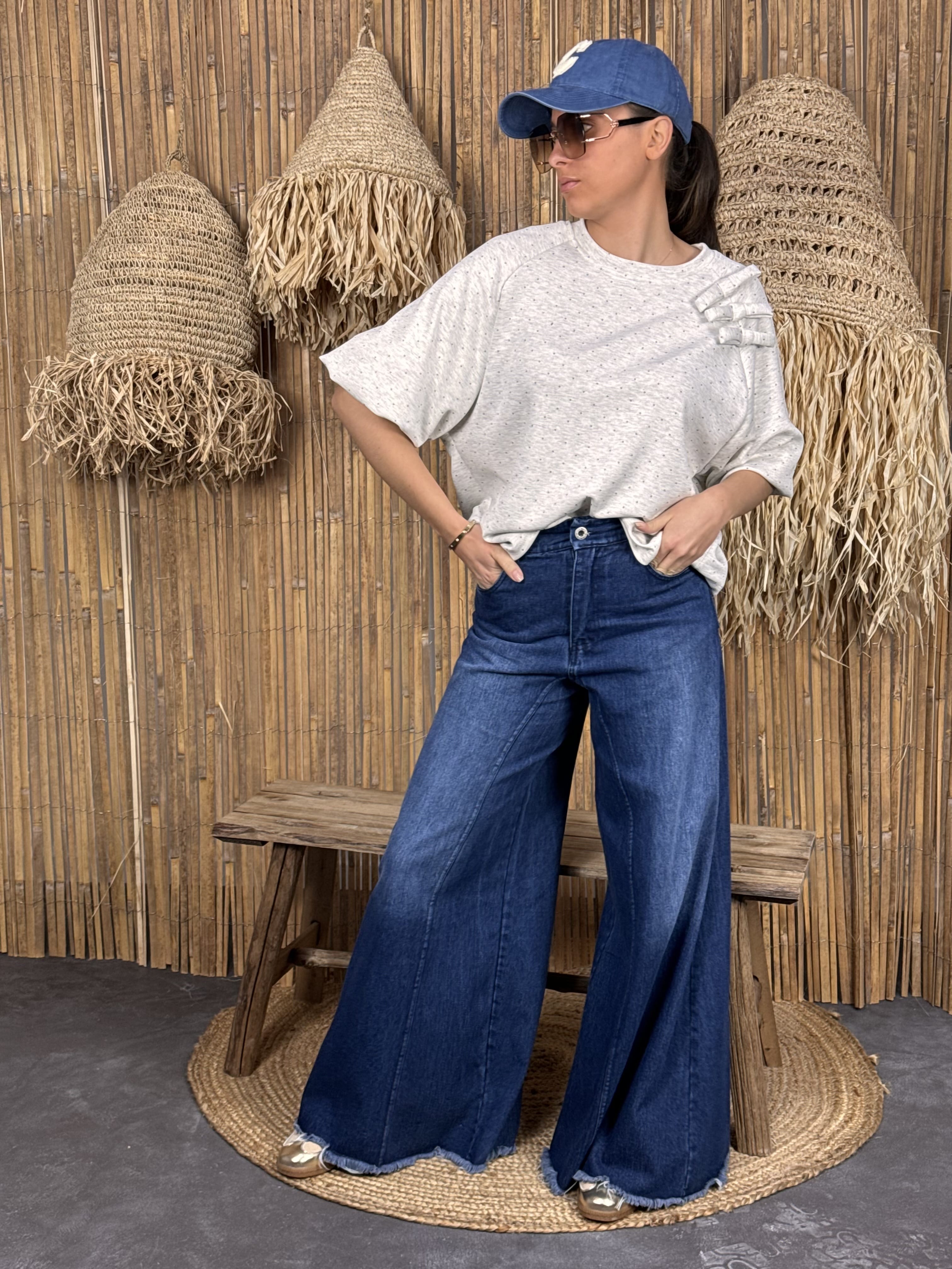 Jean | LEONIE | Bleu Brut