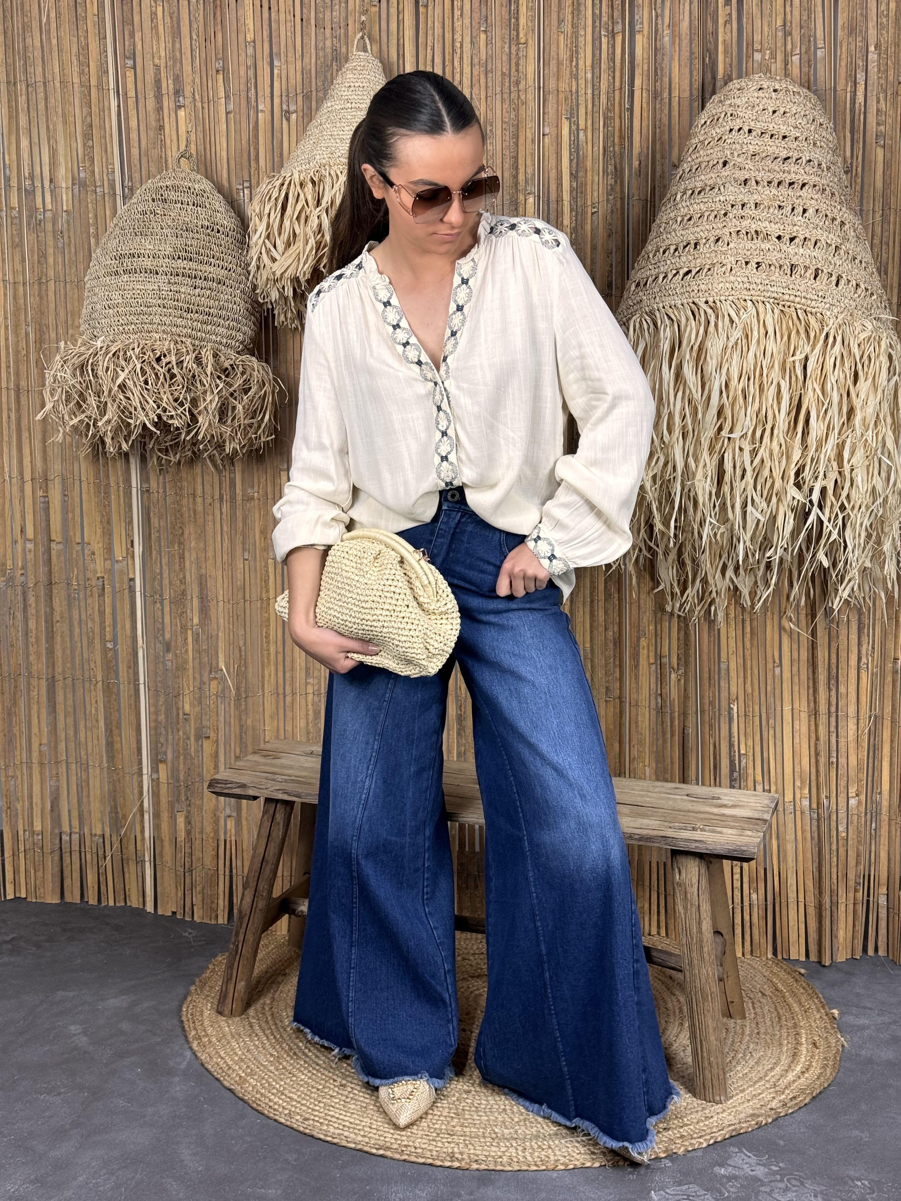 Blouse | LIORAE | Écru