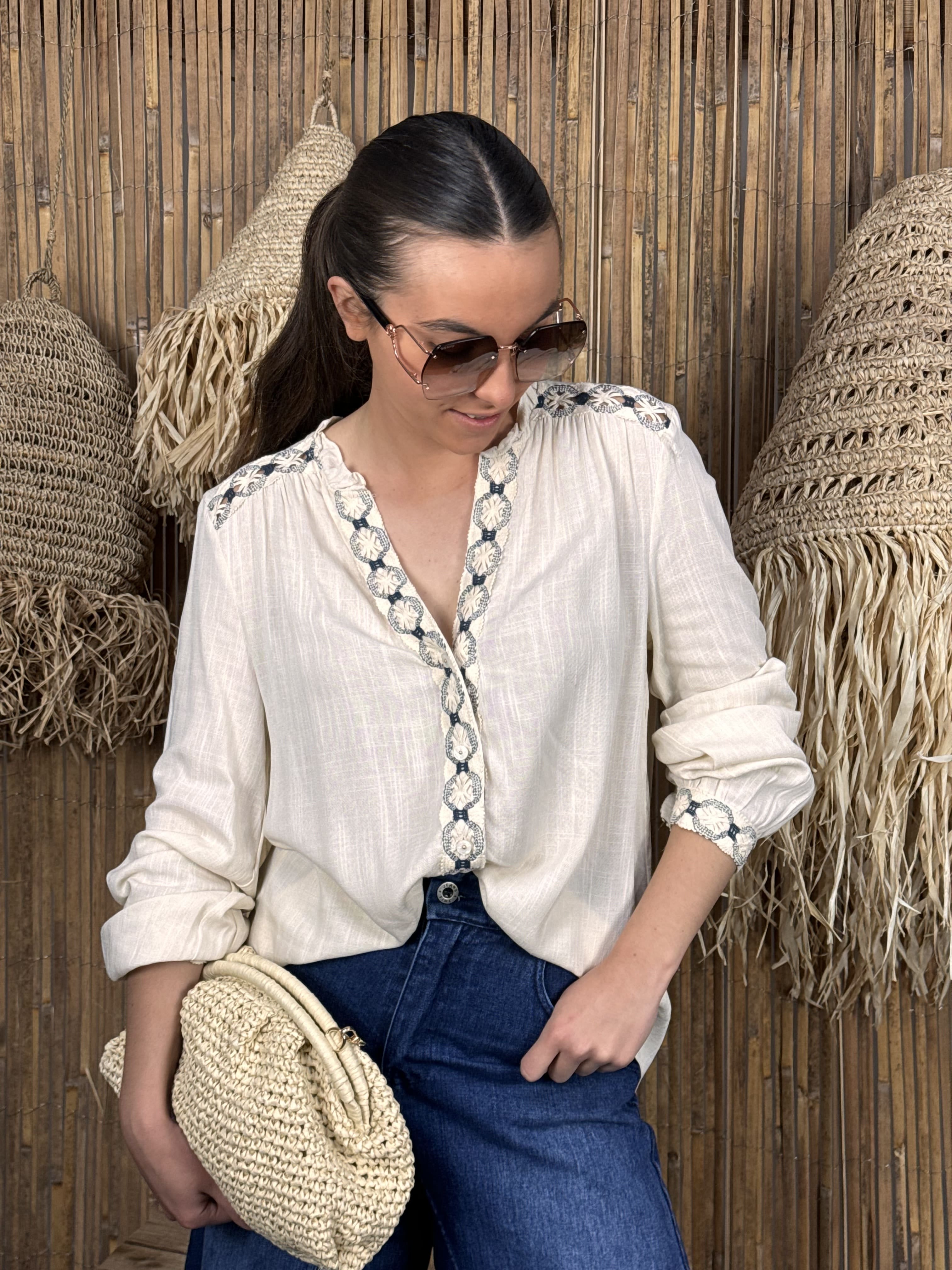 Blouse | LIORAE | Écru