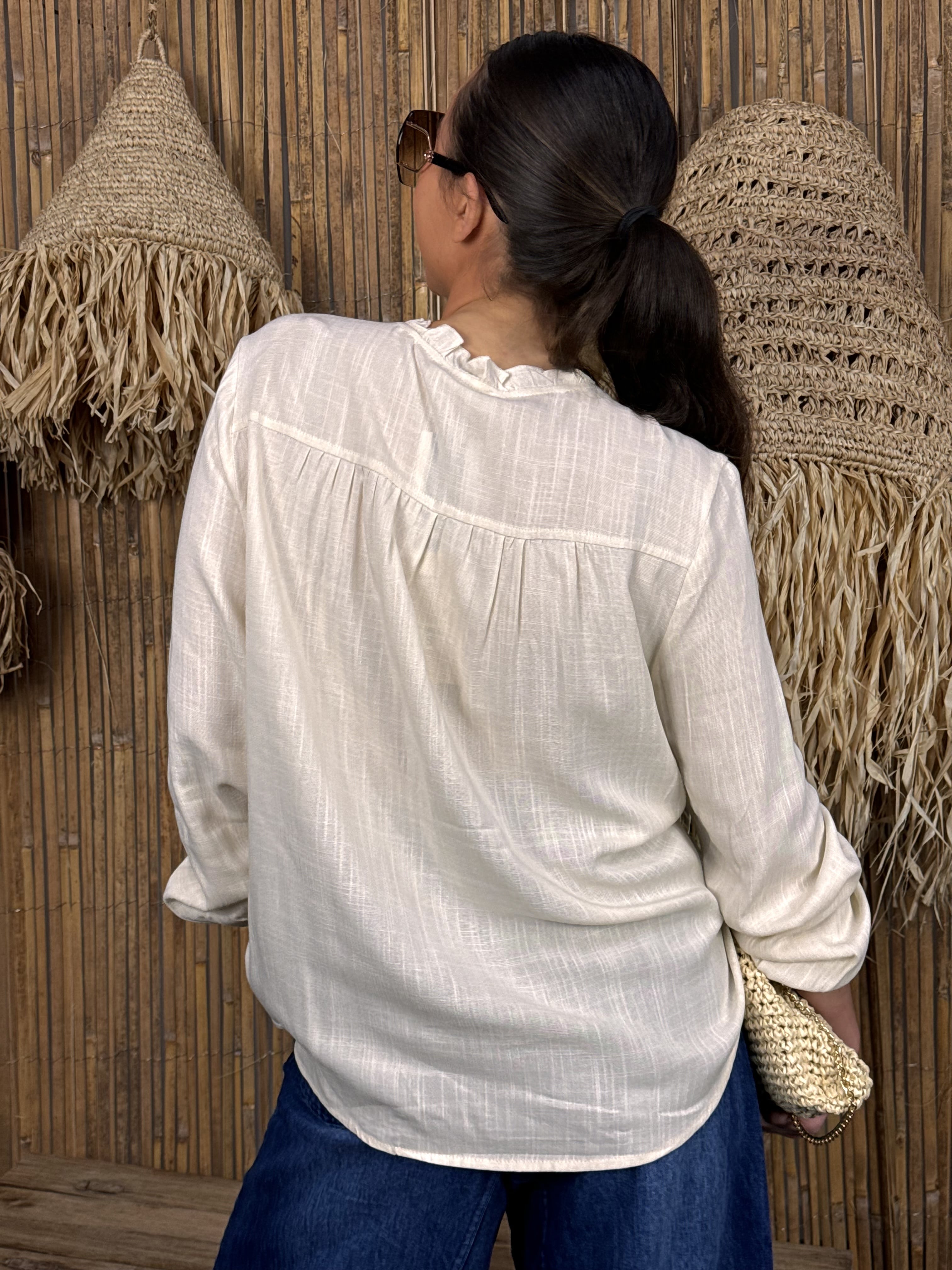 Blouse | LIORAE | Écru