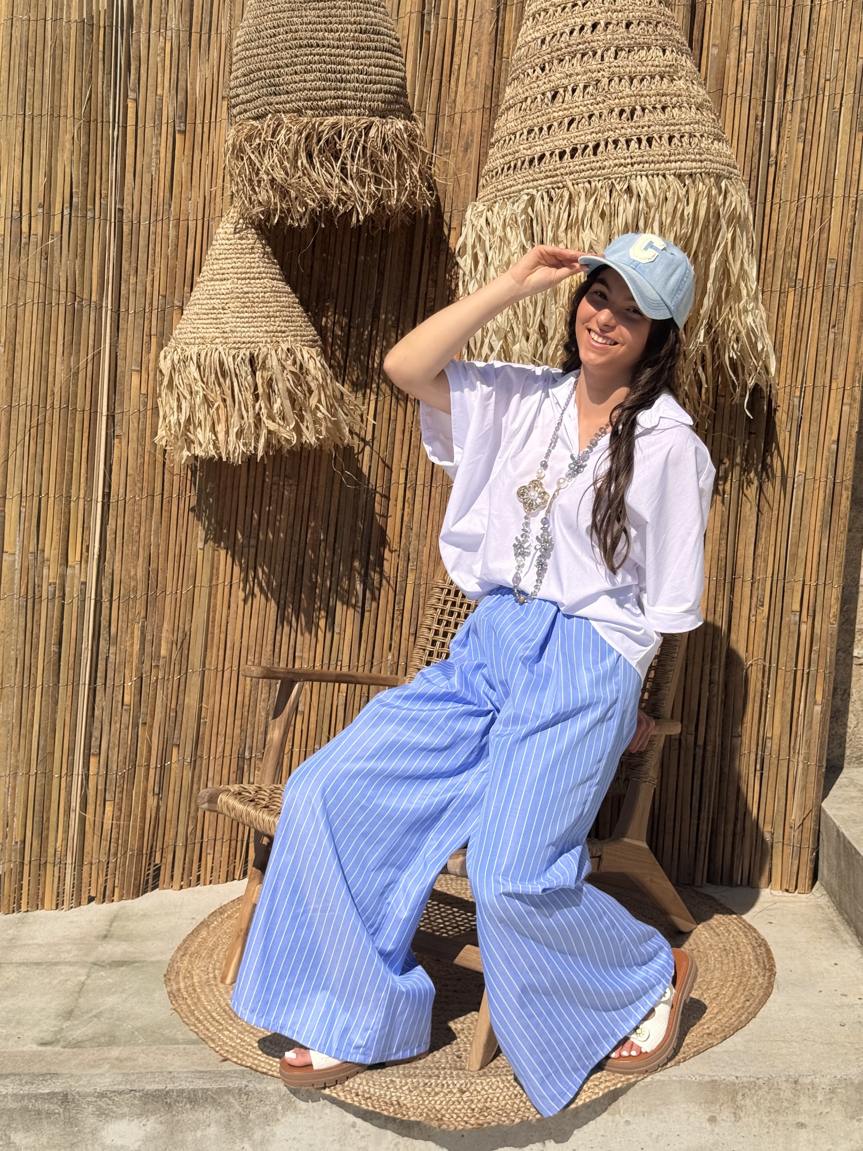 Pantalon | AMELIE | Bleu