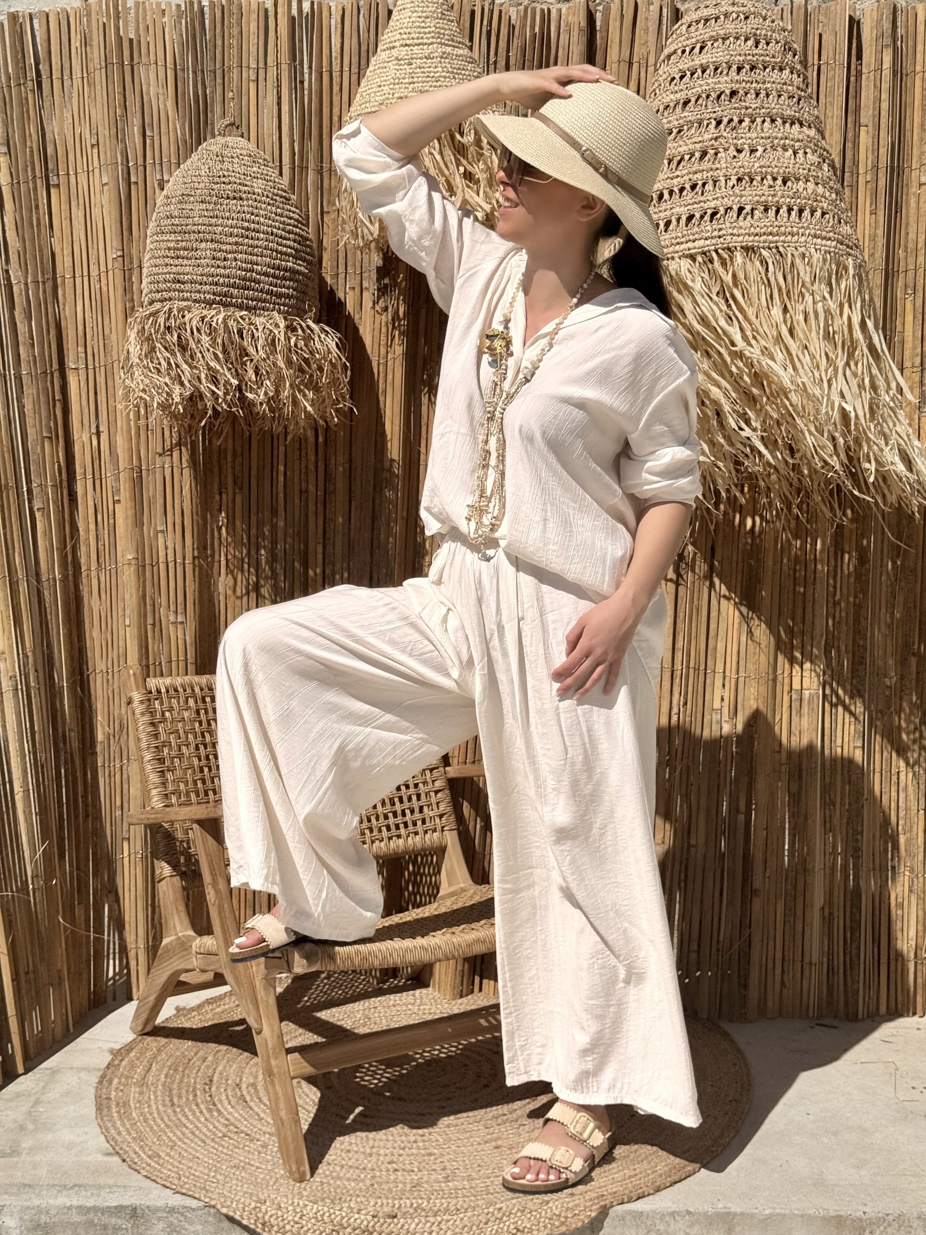 Pantalon | AUREA | Beige