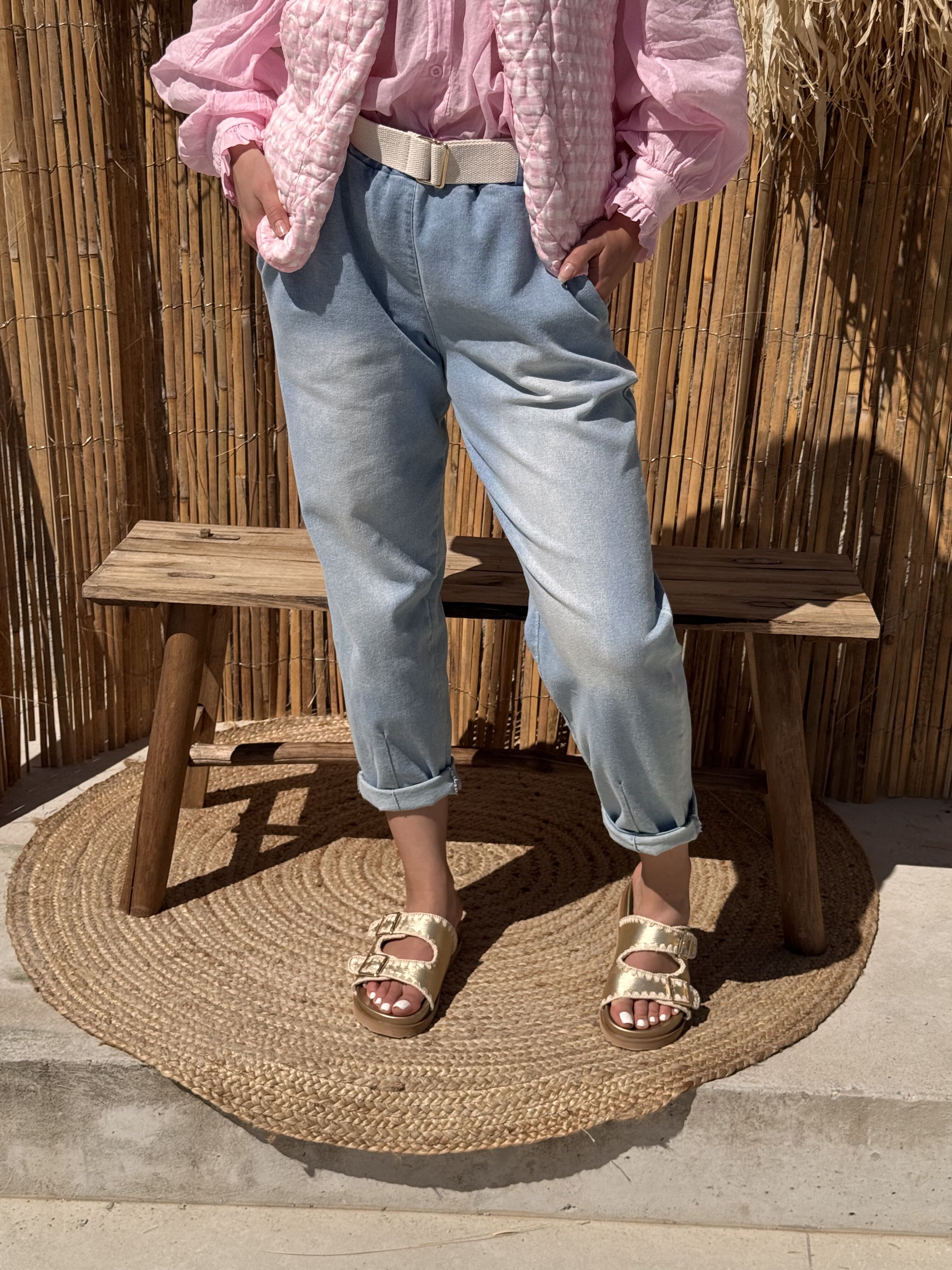Pantalon | AZURE | Bleu Ciel