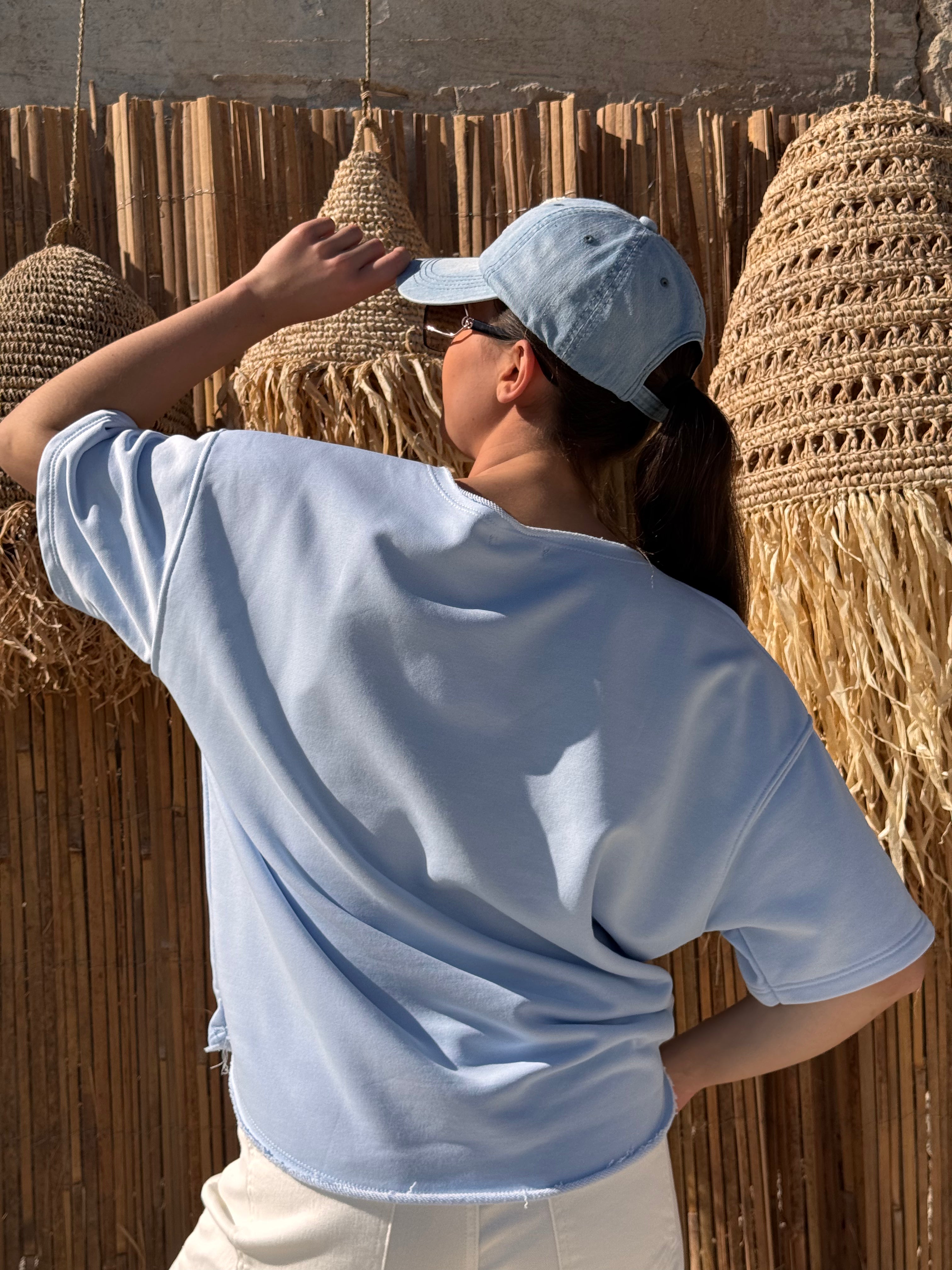 Sweat | LIVIA | Bleu Ciel