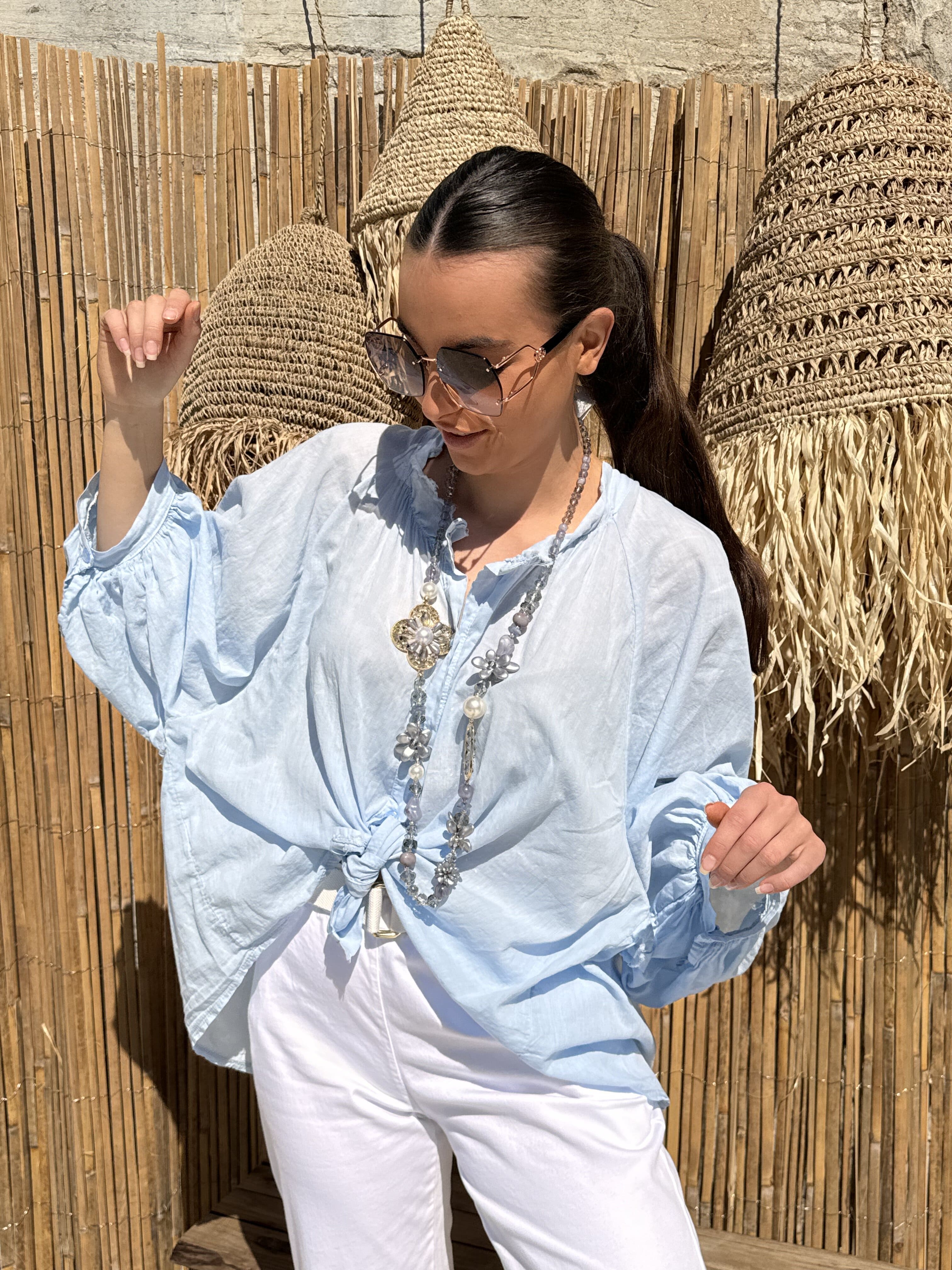 Chemise | LUNARIA | Bleu
