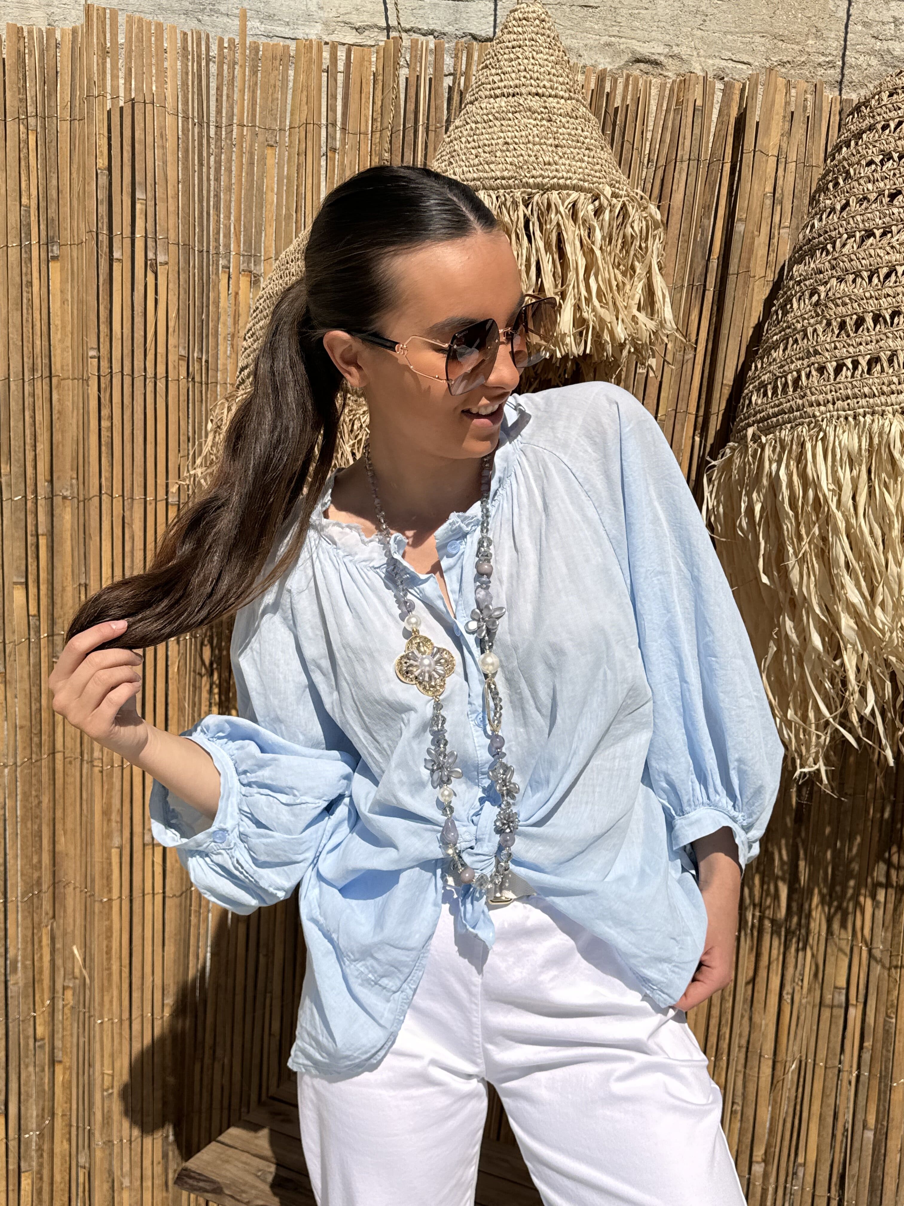 Chemise | LUNARIA | Bleu