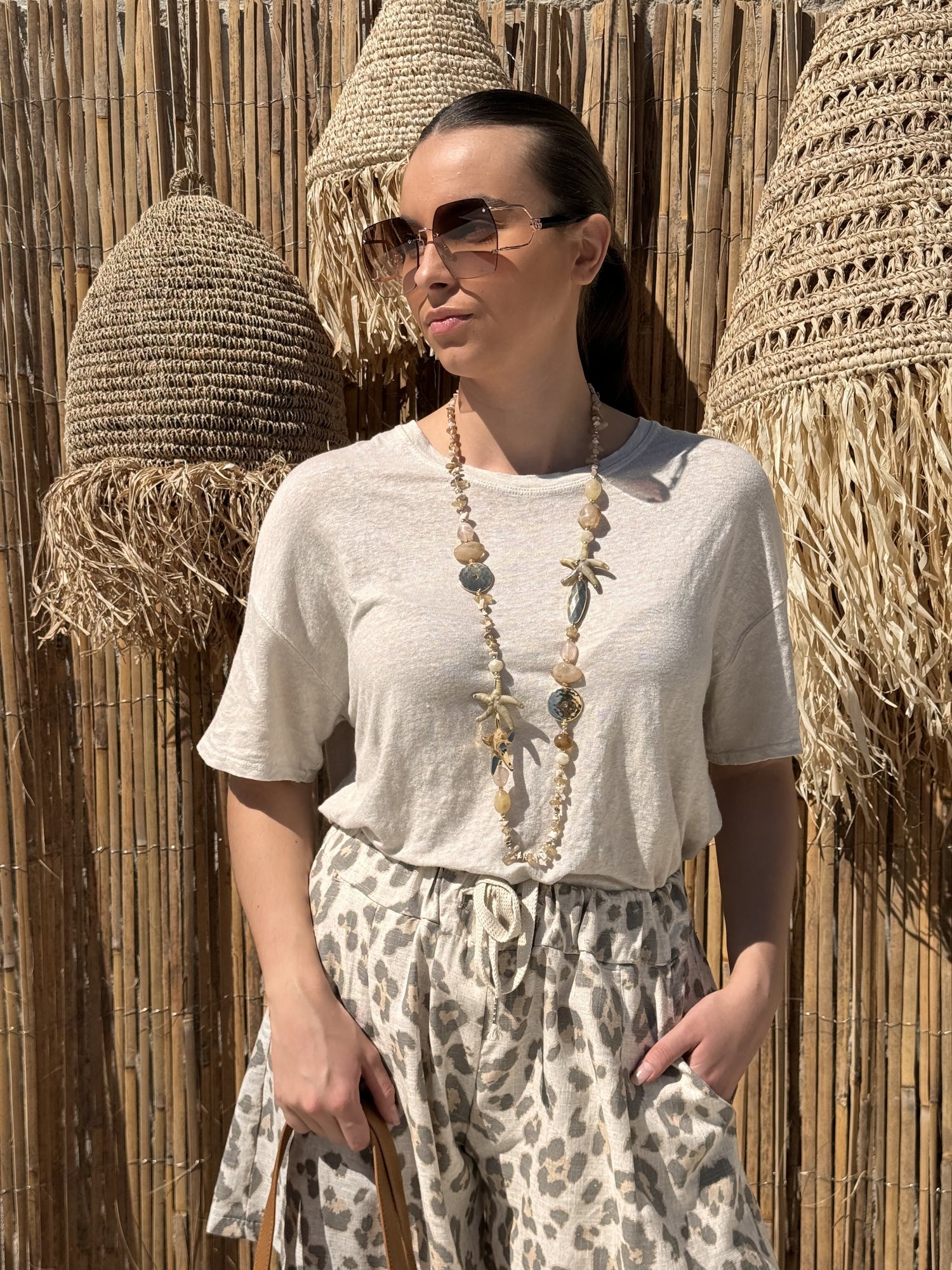 T-shirt | ELLA | Beige