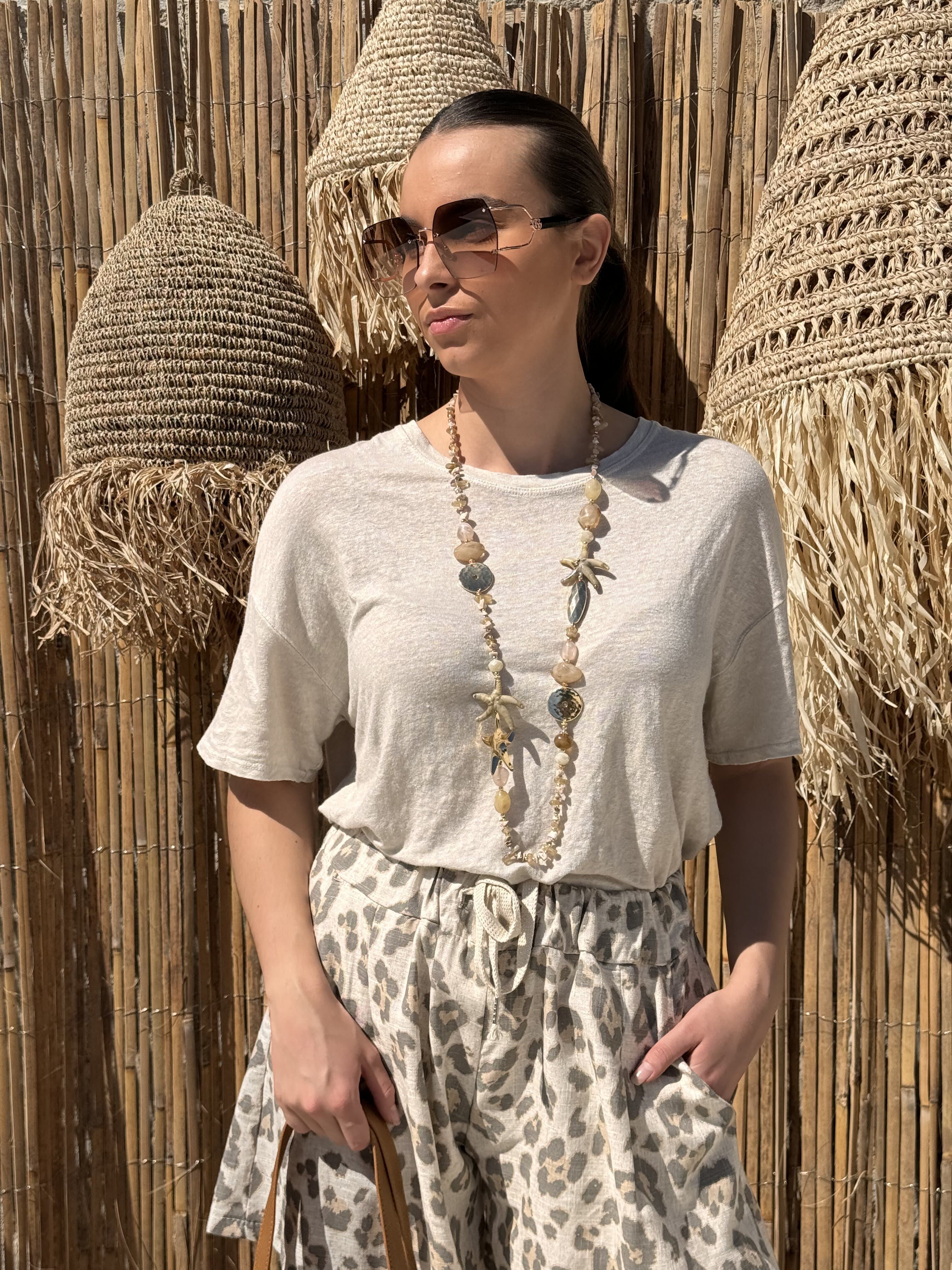 T-shirt | ELLA | Beige