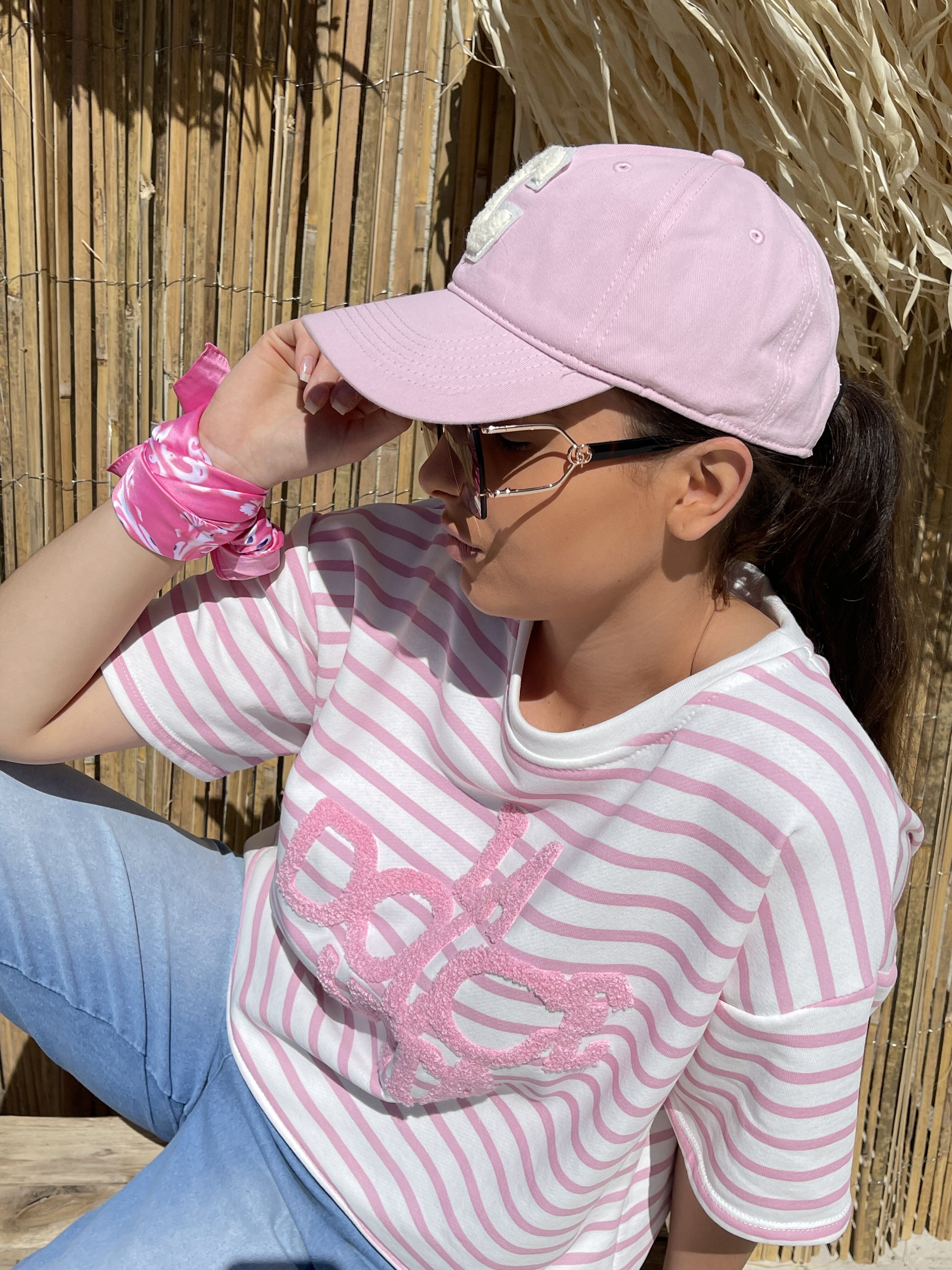 Sweat | AMALIA | Rose Et Blanc