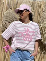 Sweat | AMALIA | Rose Et Blanc