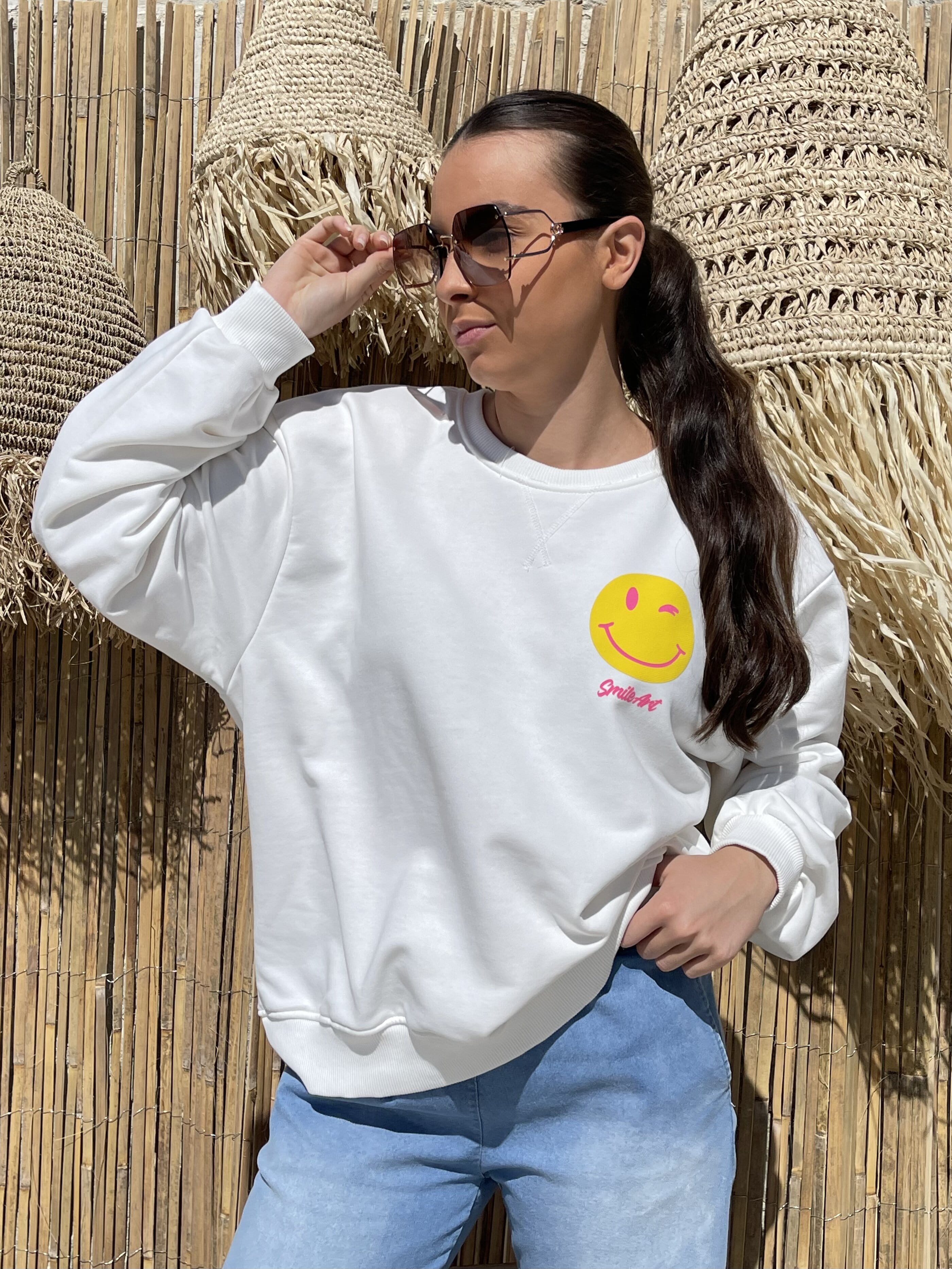 Sweat | JUNE | Blanc