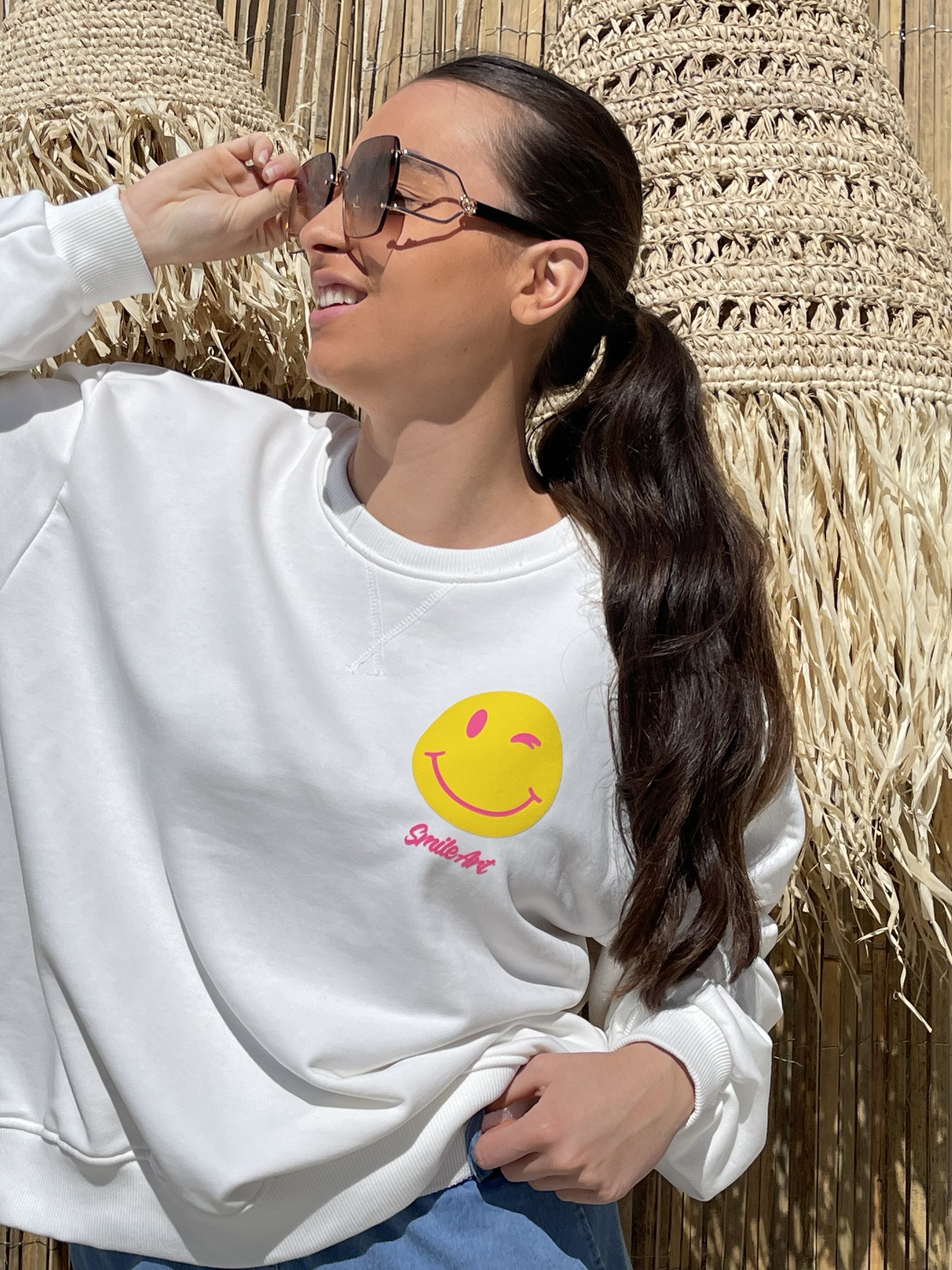 Sweat | JUNE | Blanc