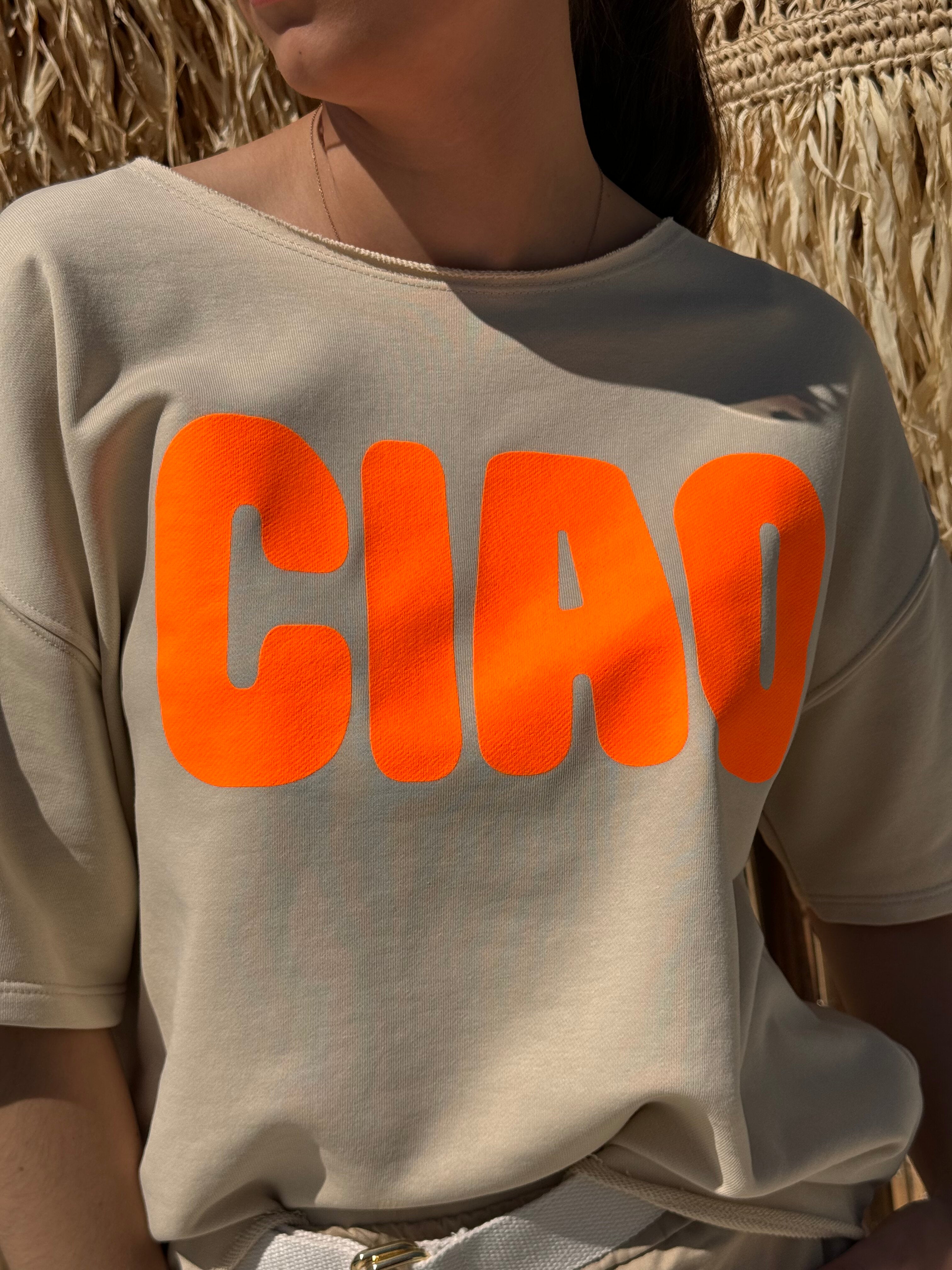 Sweat | LIVIA | Beige