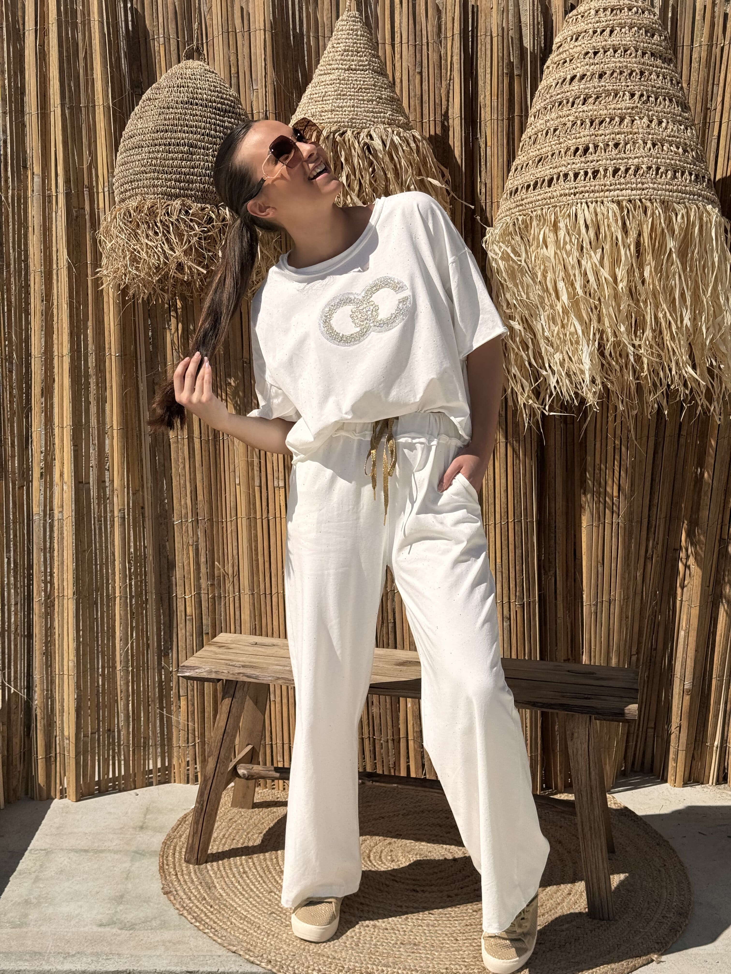 Pantalon | EDEN | Blanc