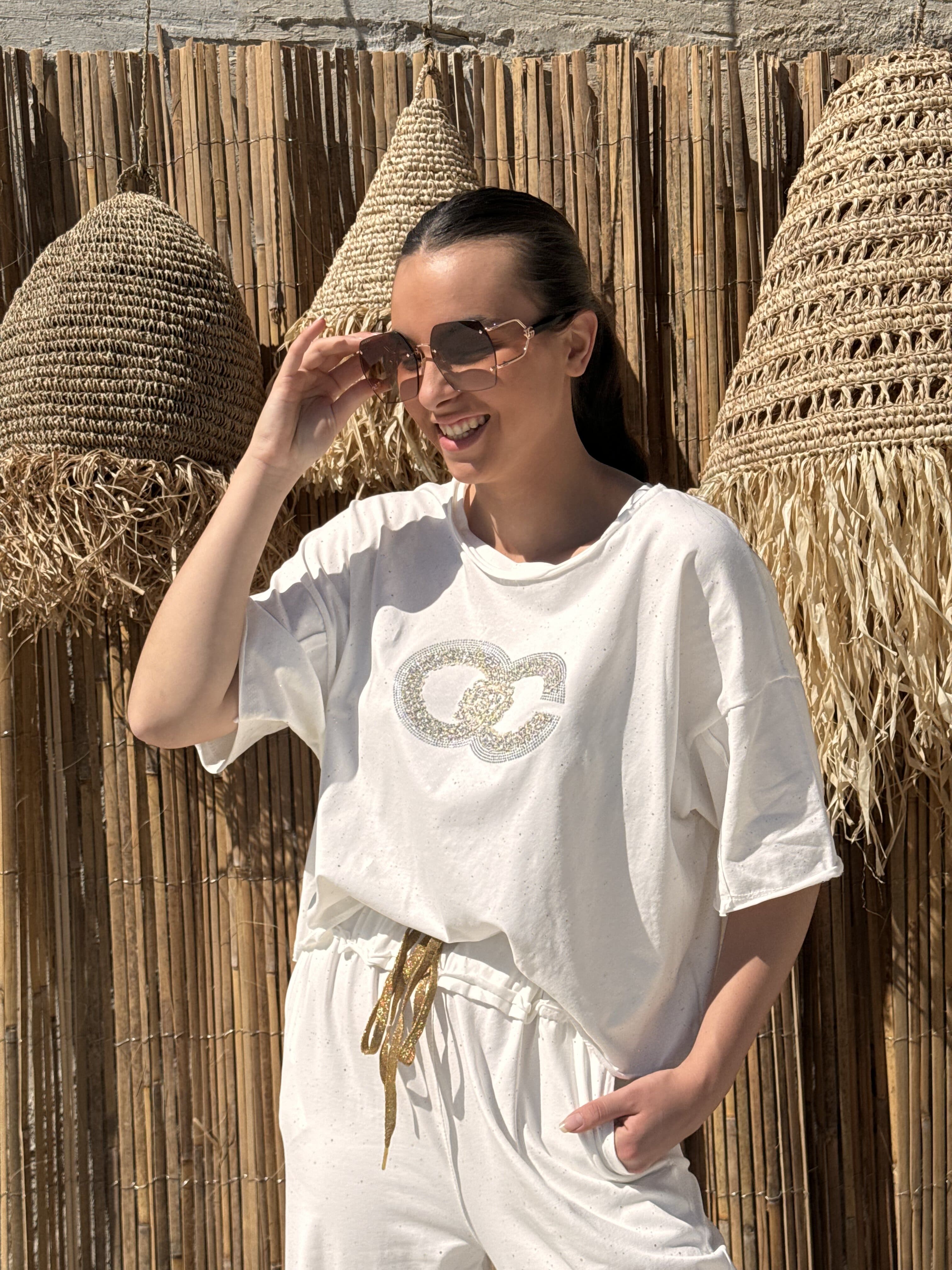 T-shirt | IRIS | Blanc