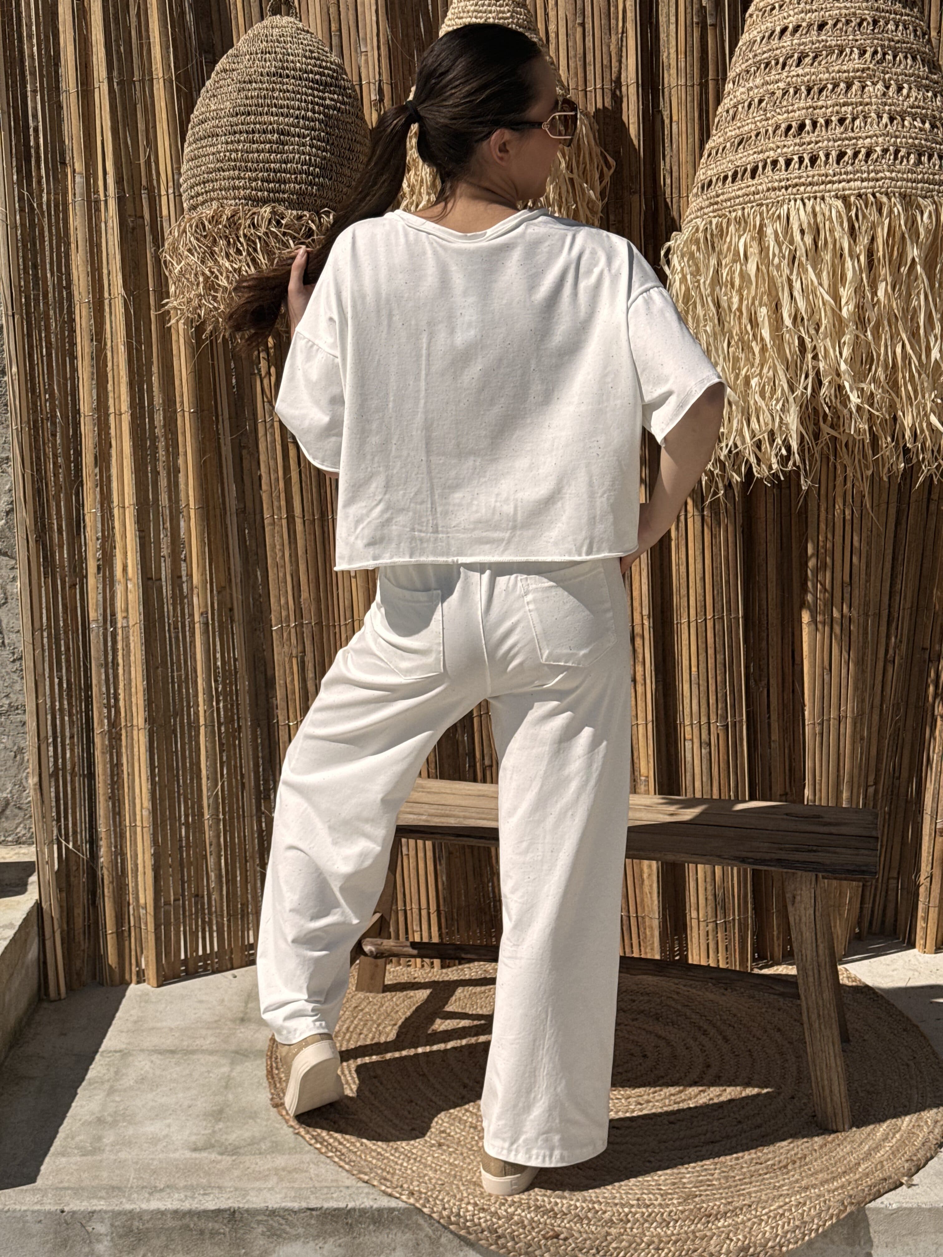 Pantalon | EDEN | Blanc
